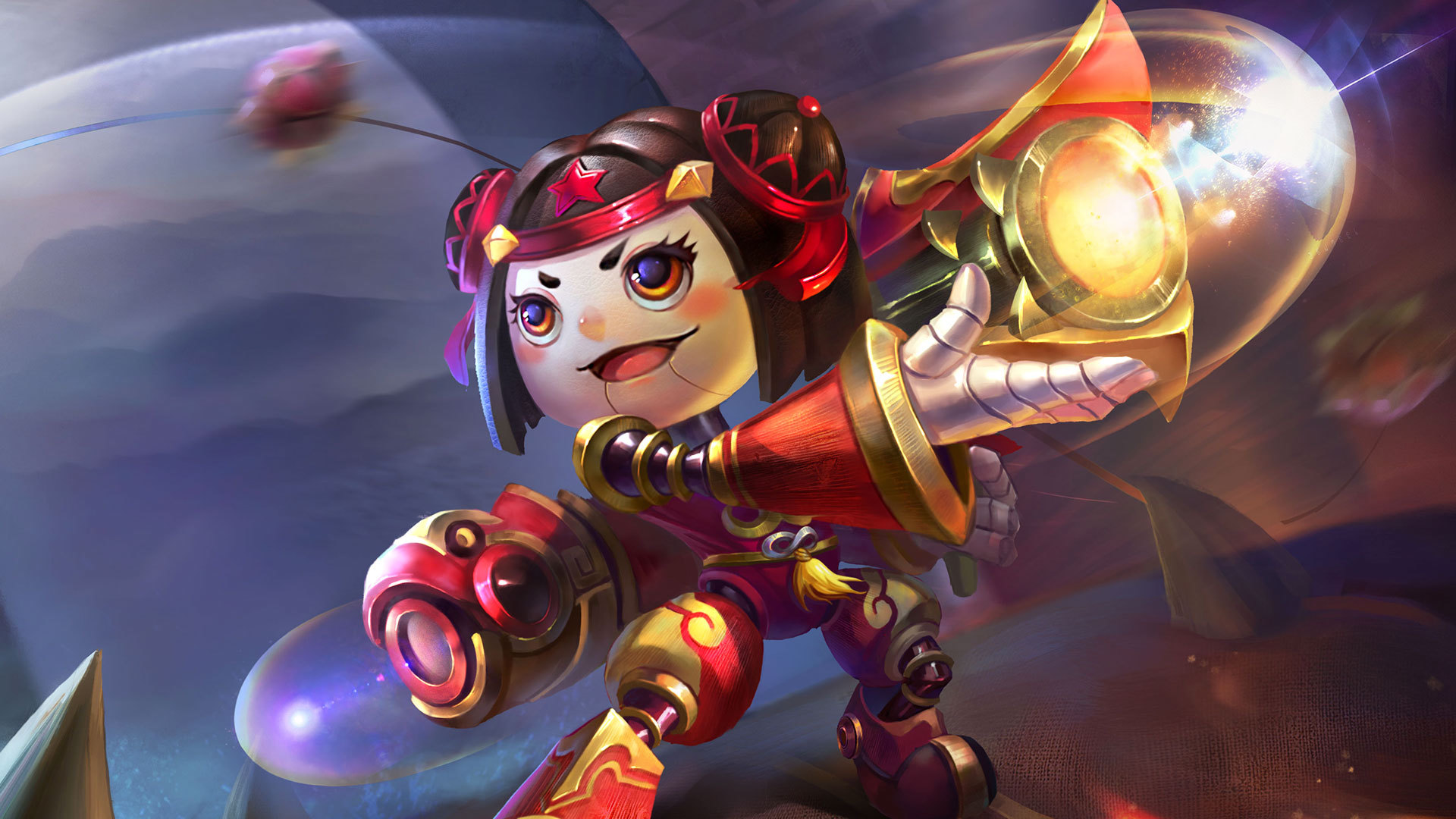 王者荣耀 鲁班七号 福禄兄弟