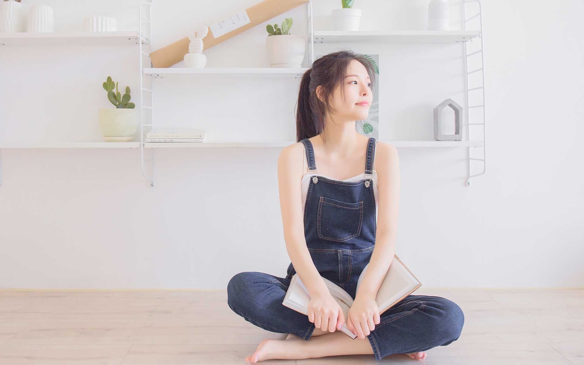 美女 小清新 家居