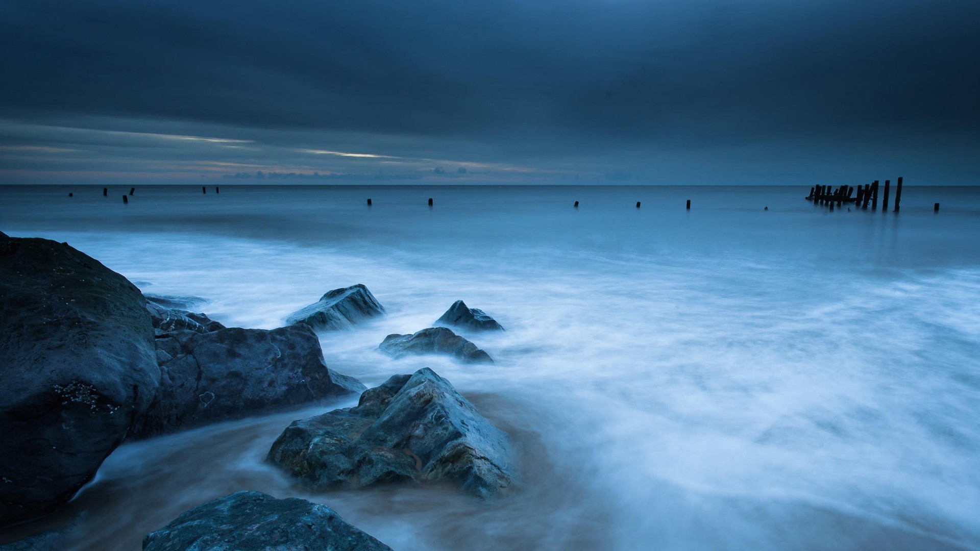 风景 大海 海浪