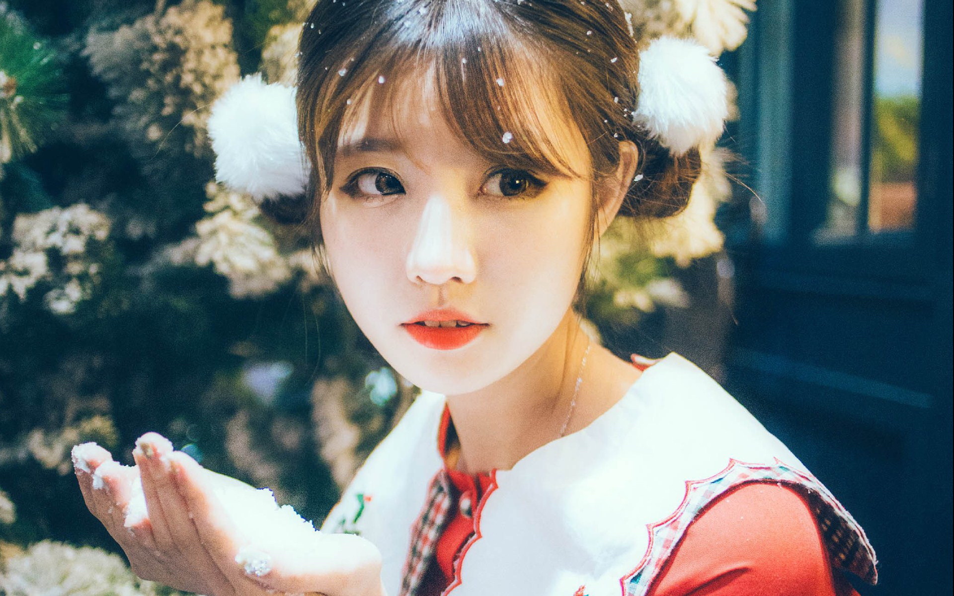 美女 清纯 文静 文艺女青年 活泼