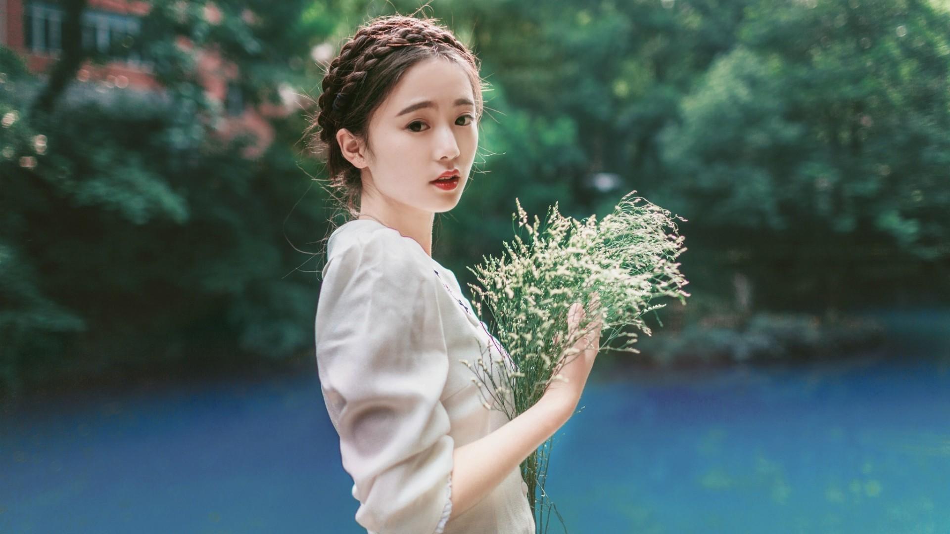 清纯 可爱 呆萌 美女