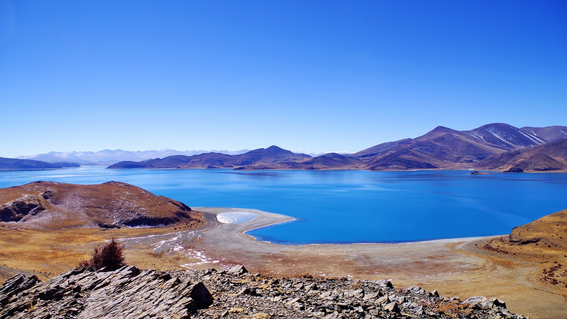 风景 自然风光 高原 湖泊 西藏羊卓雍措