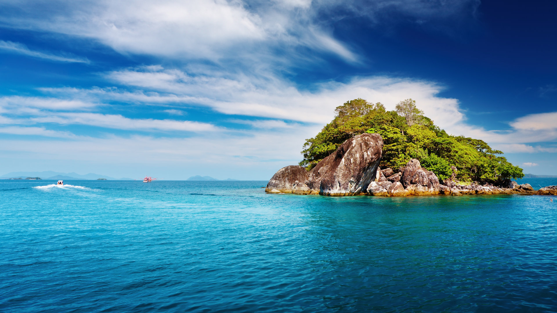 海洋天堂 海岛