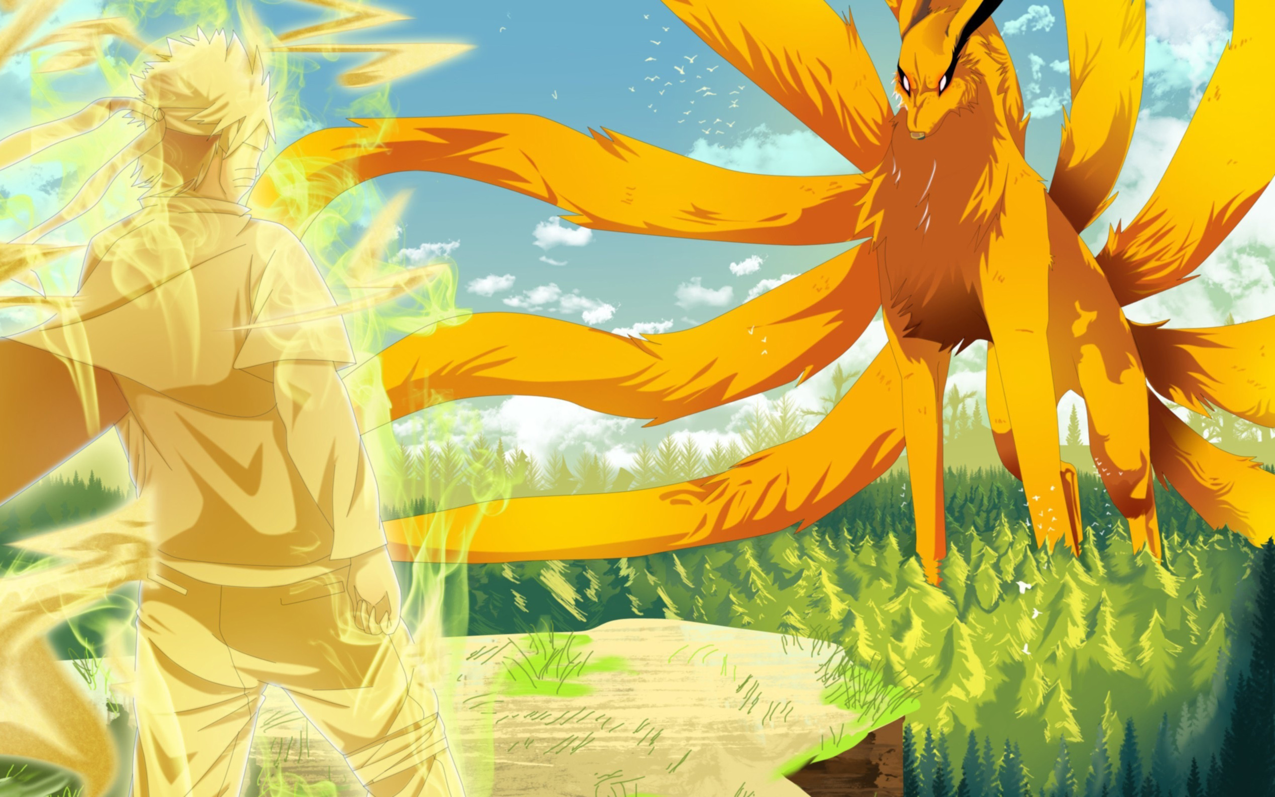 动漫 火影忍者 漩涡鸣人 九尾