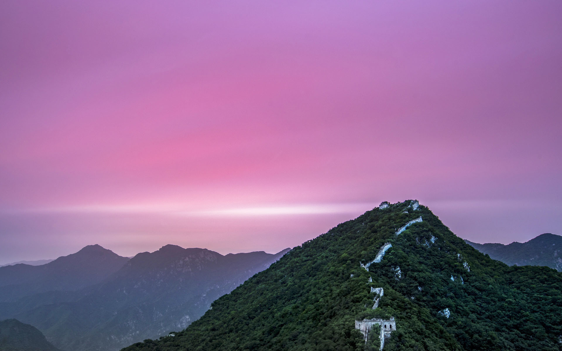 自然风光  万里长城