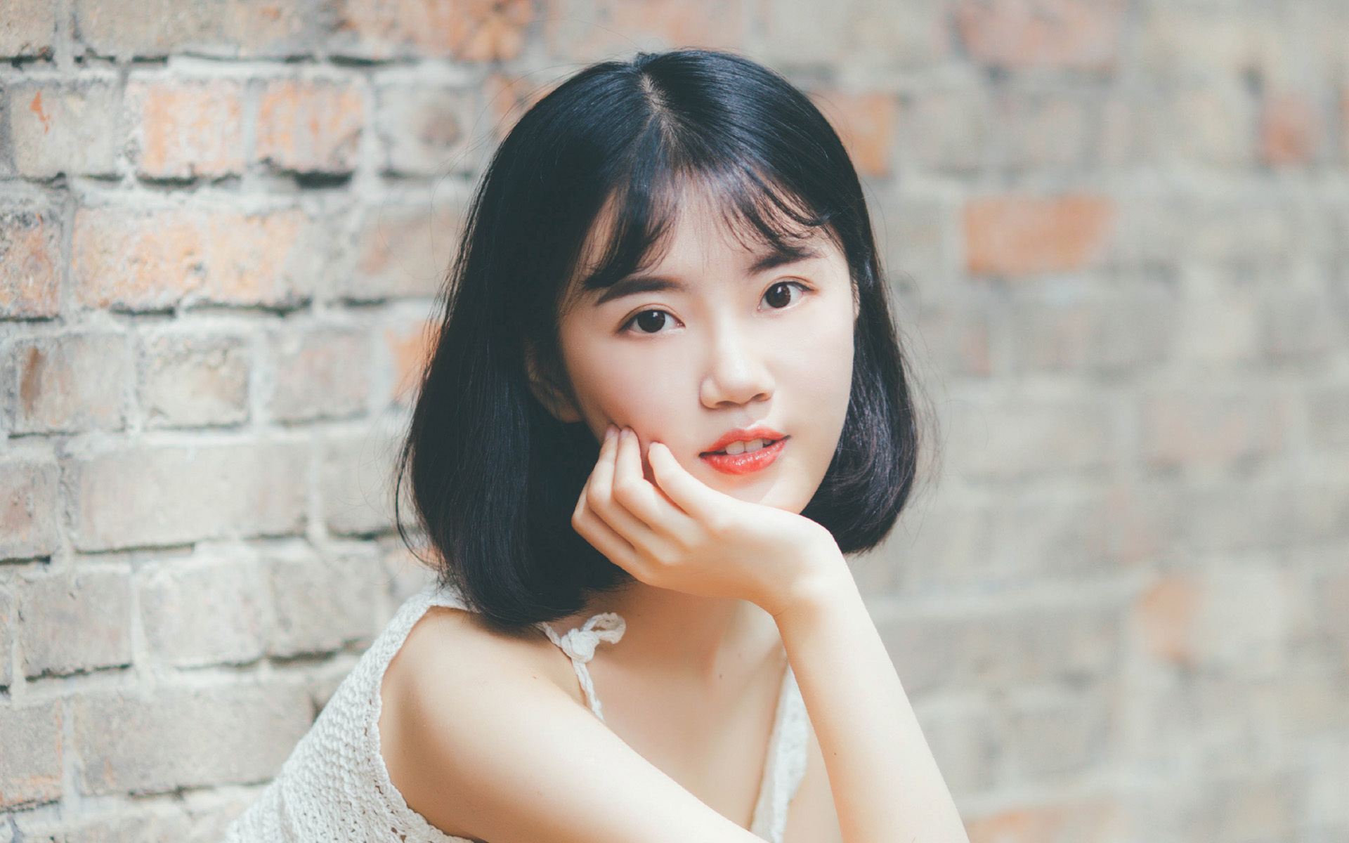 美女 清纯 可爱 治愈