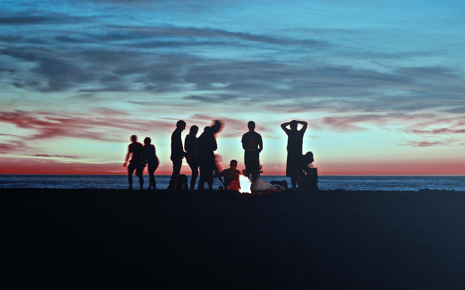 风景 海边 海滩 趴体 party 聚会
