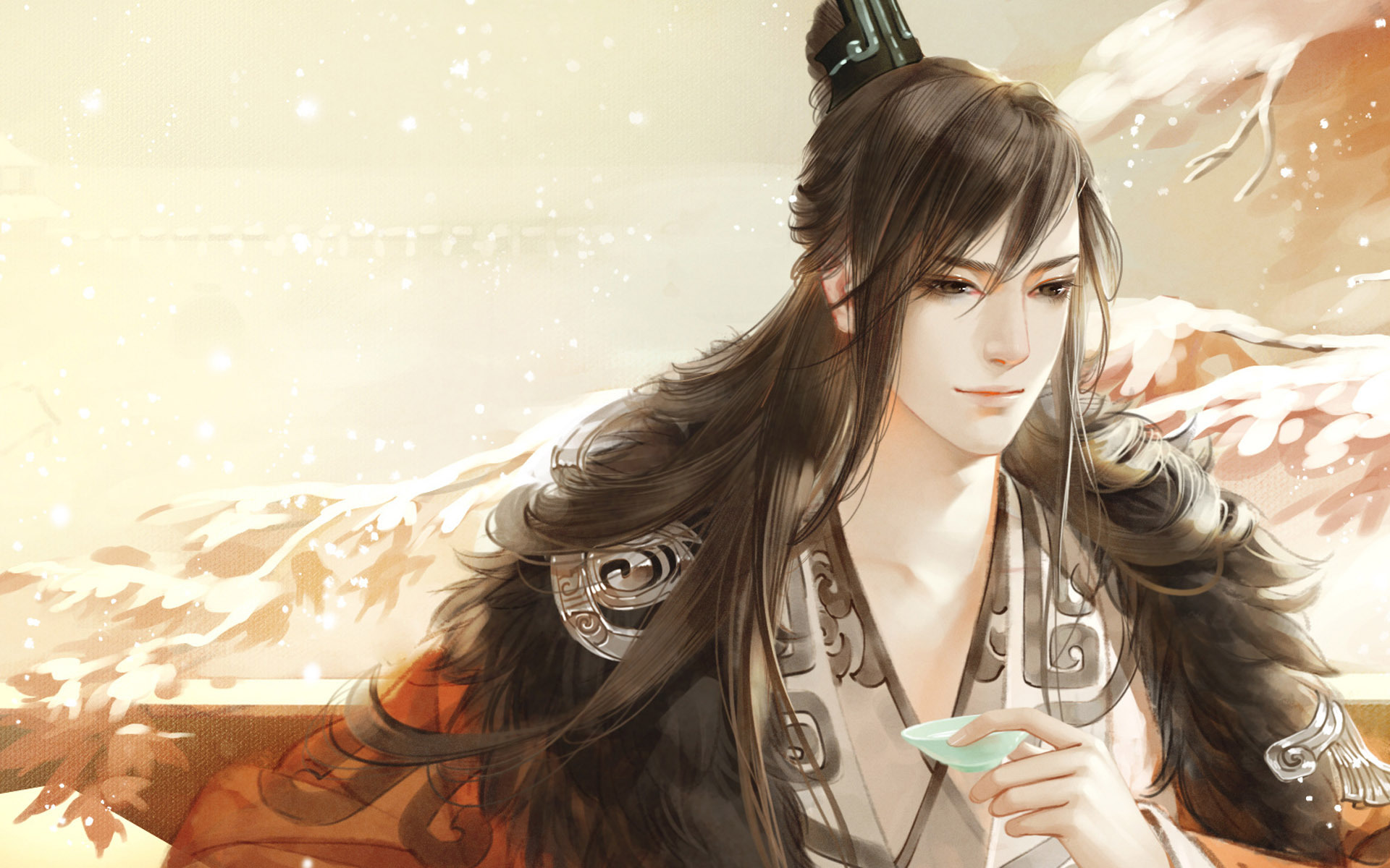 炫酷时尚 古风 耽美 中国风 手绘