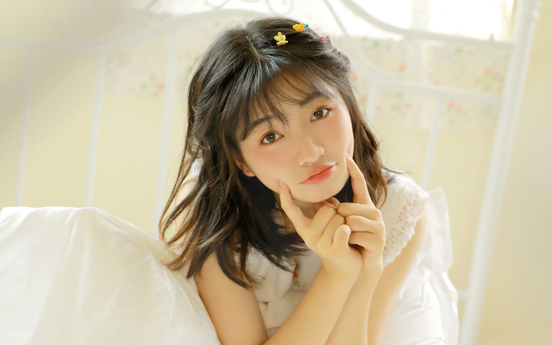 清纯  甜美少女  可爱  唯美