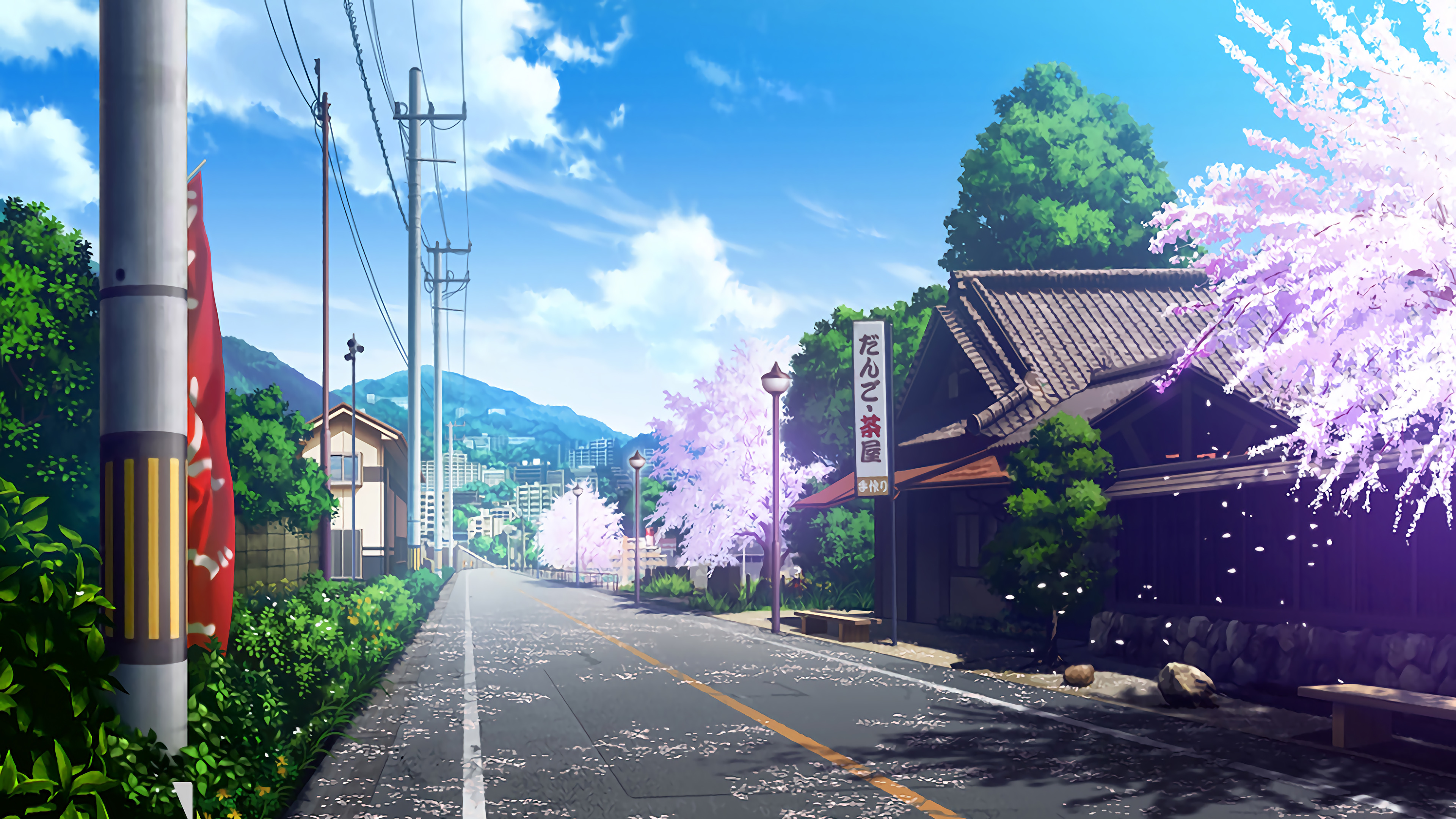 4K 动漫 风景 唯美