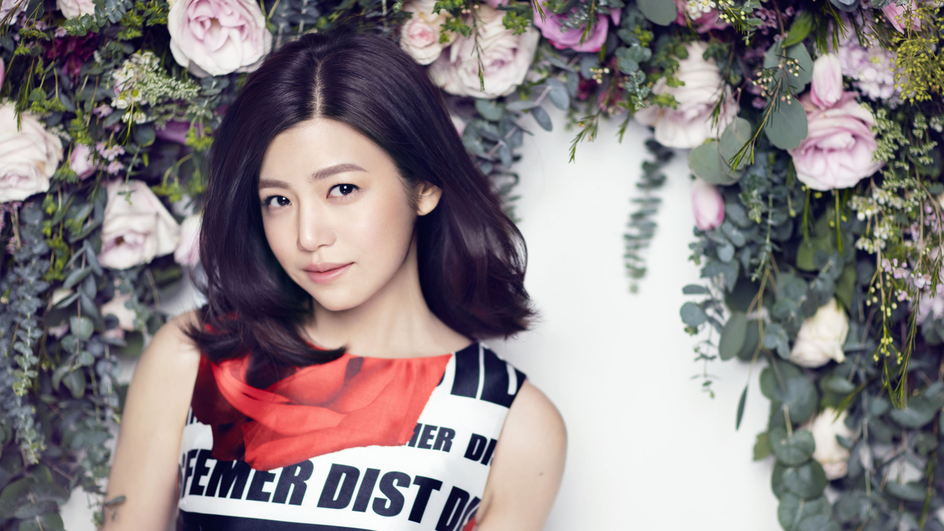 陈妍希 时尚 写真 宽屏 美女 演员 小笼包