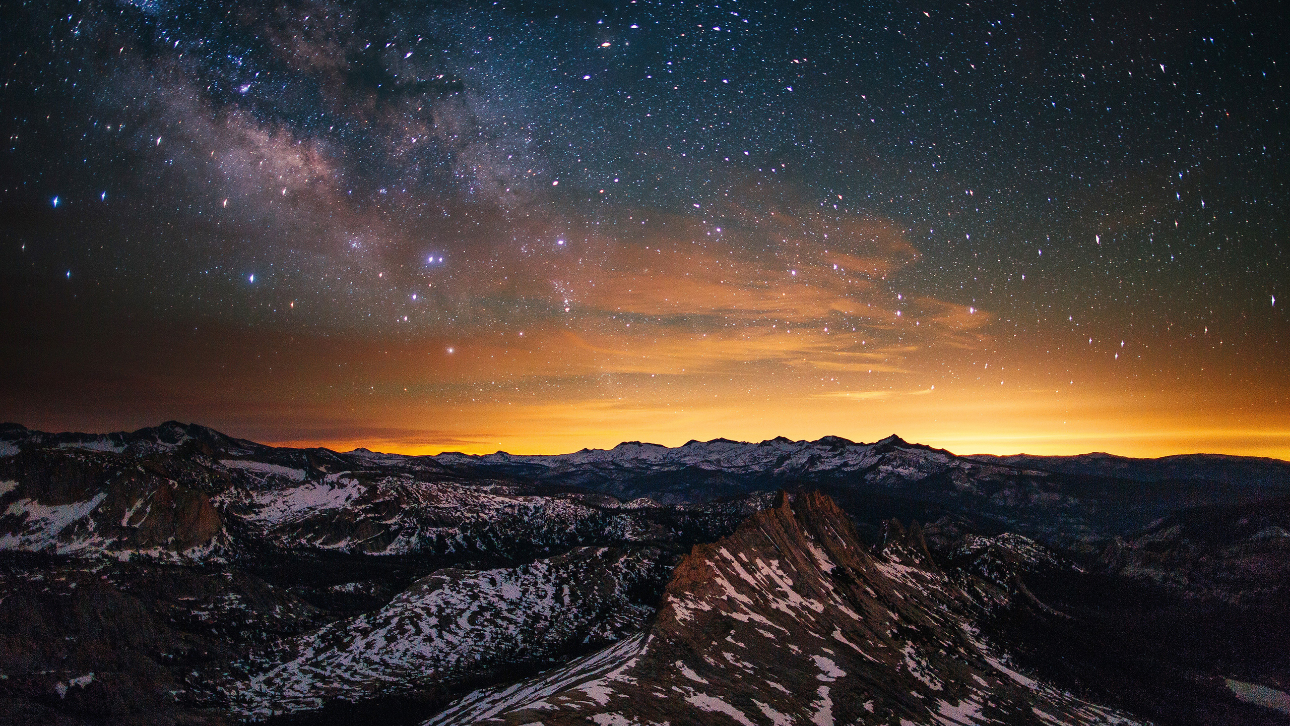 风景 星空