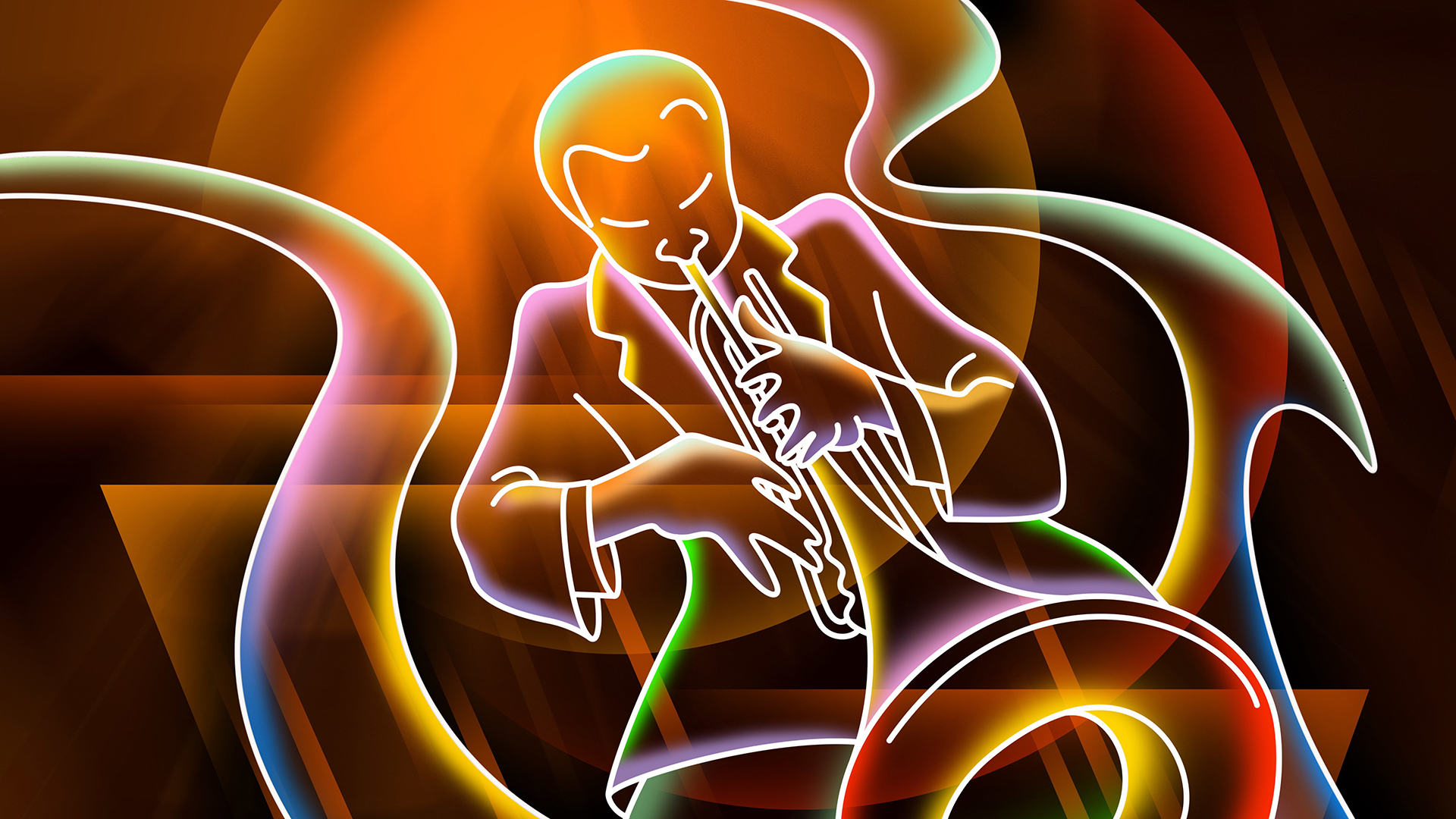 酷炫 光线 时尚 音乐