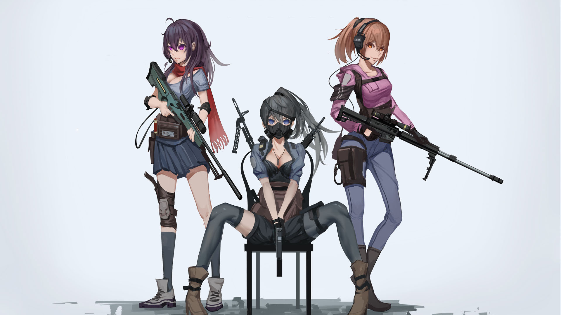 特殊部队 战斗 少女