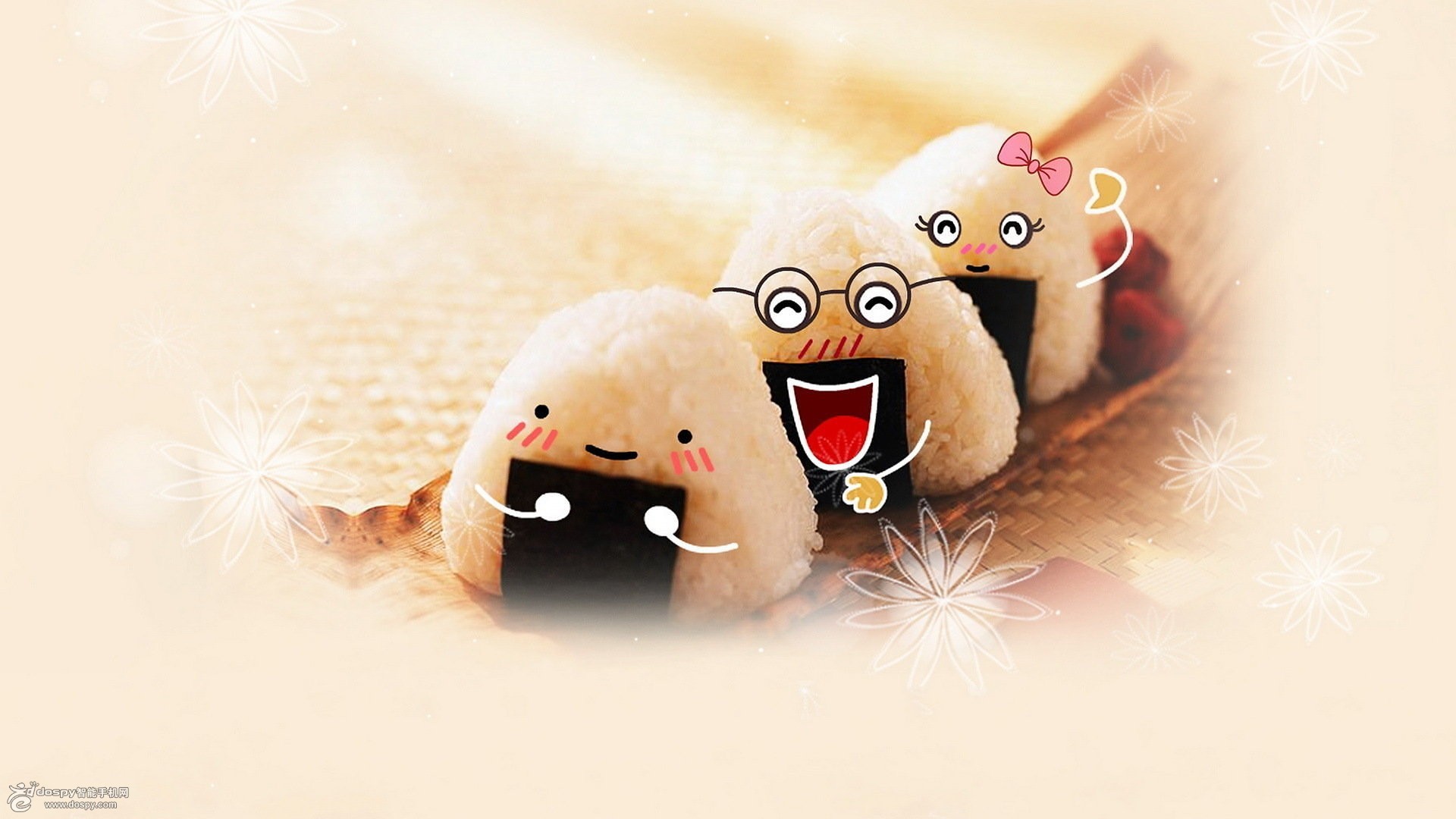 小清新 饭团 可爱 超萌