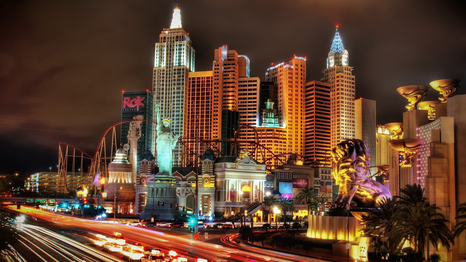 风景 城市夜景 灯火璀璨 夜色迷人