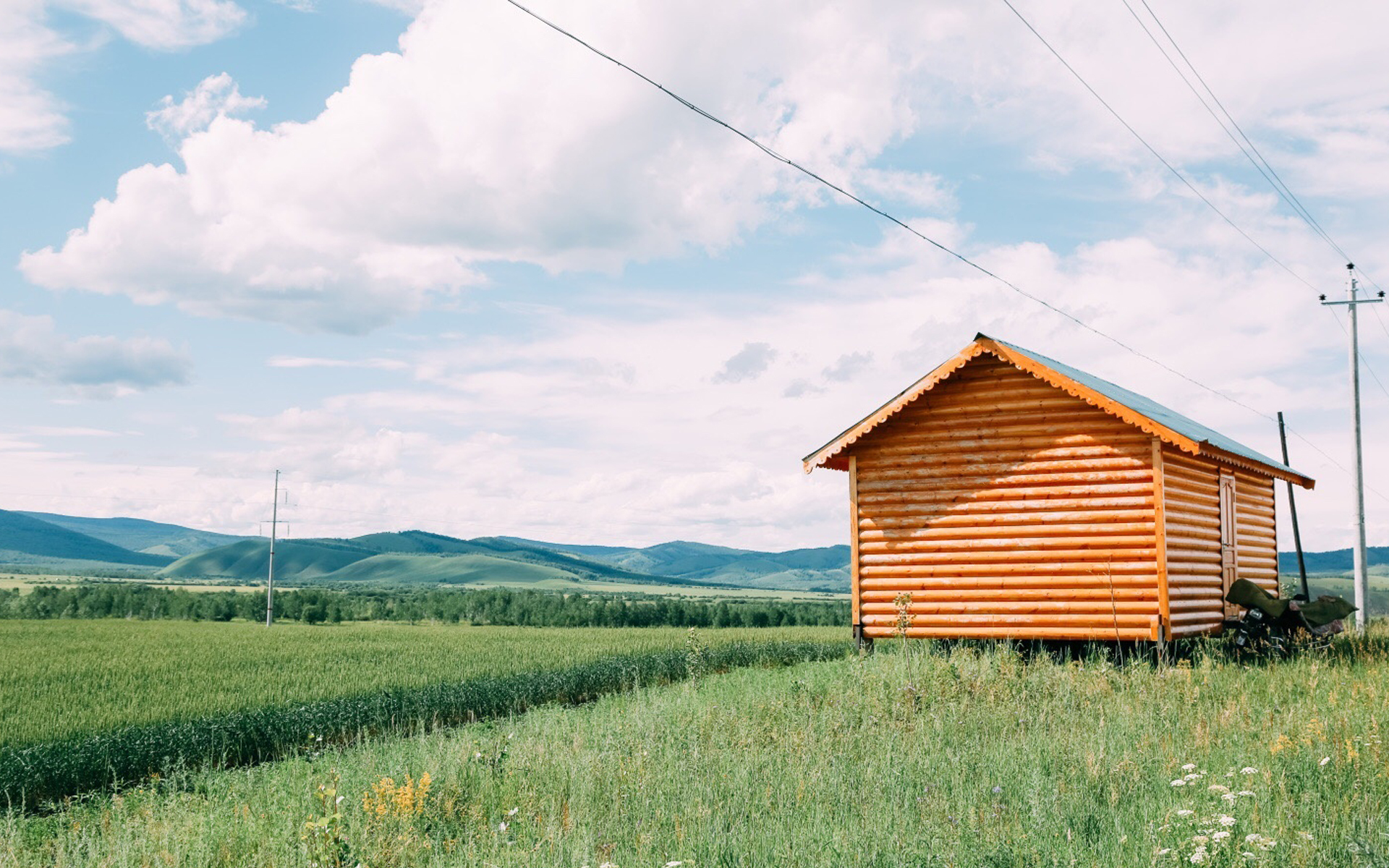 小清新 日系 草原
