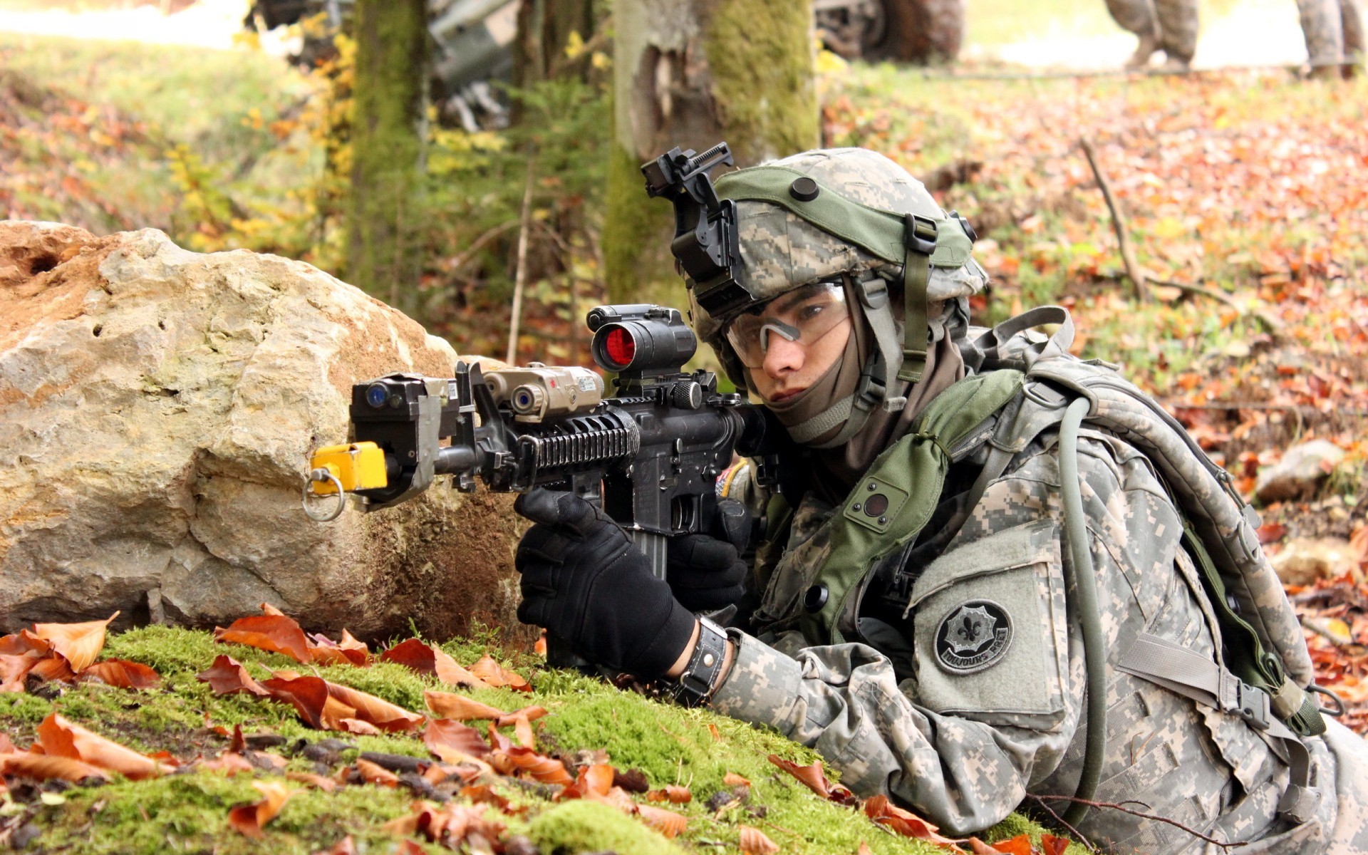 军事 陆军 射击  步兵