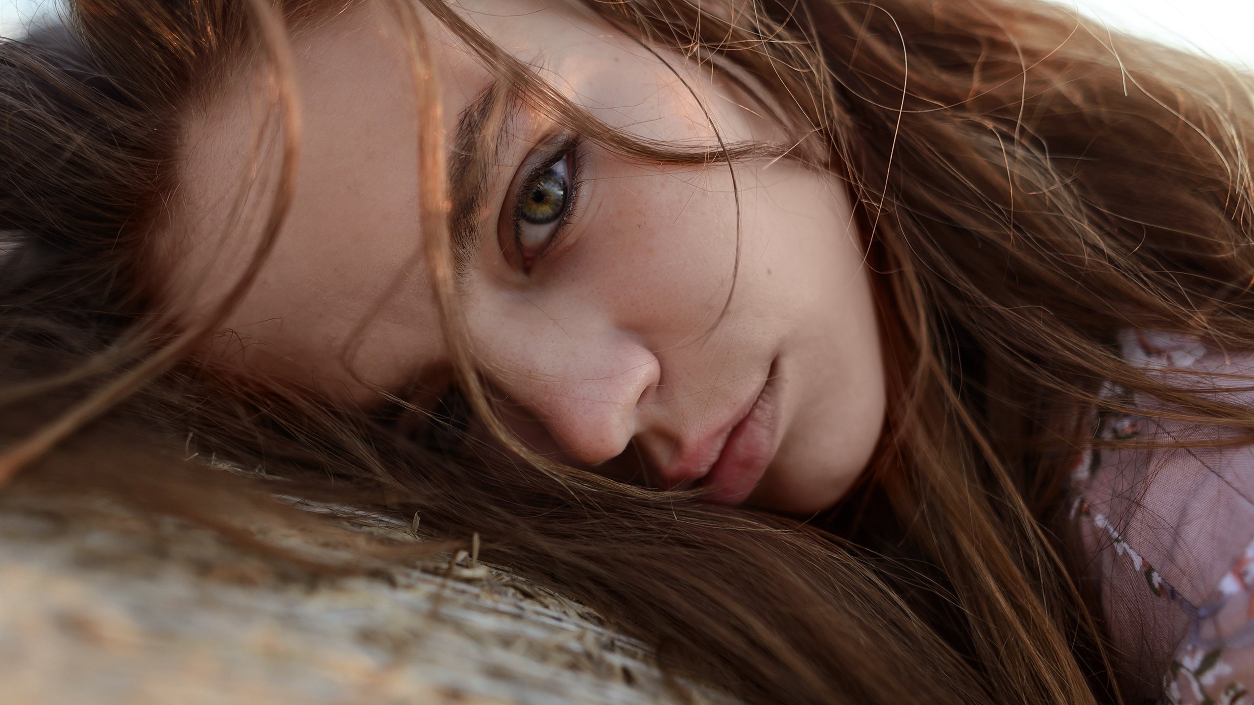 欧美女神 金发 眼睛