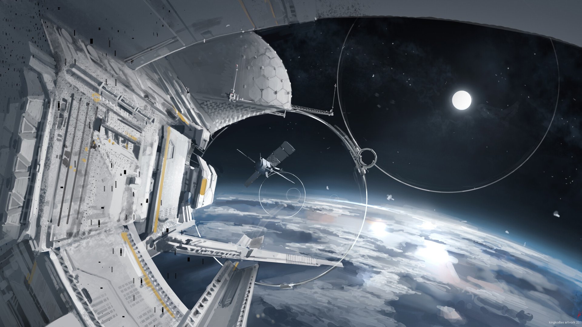 太空站 宇航 宇宙