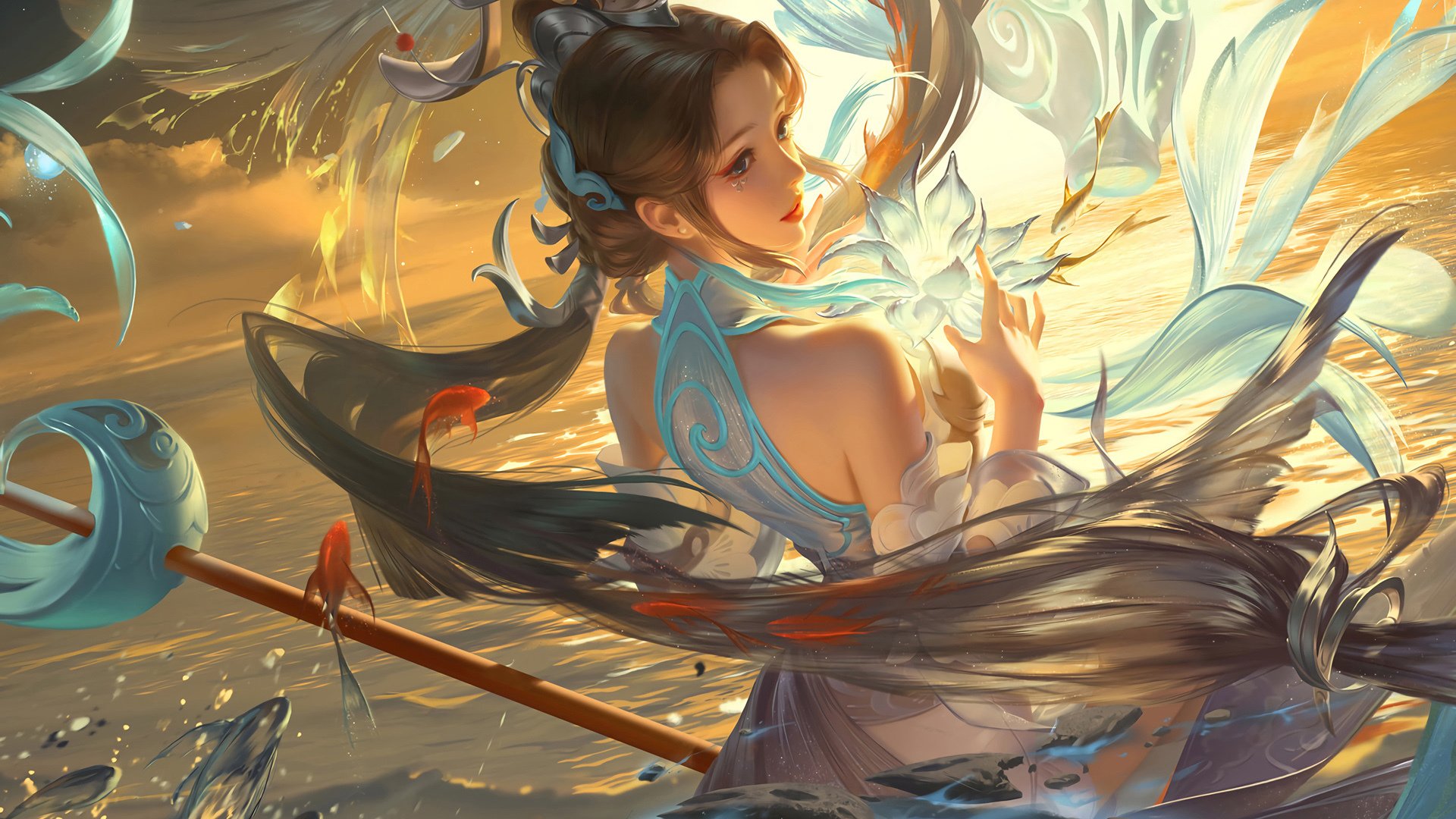 王者荣耀 大乔 白鹤梁神女