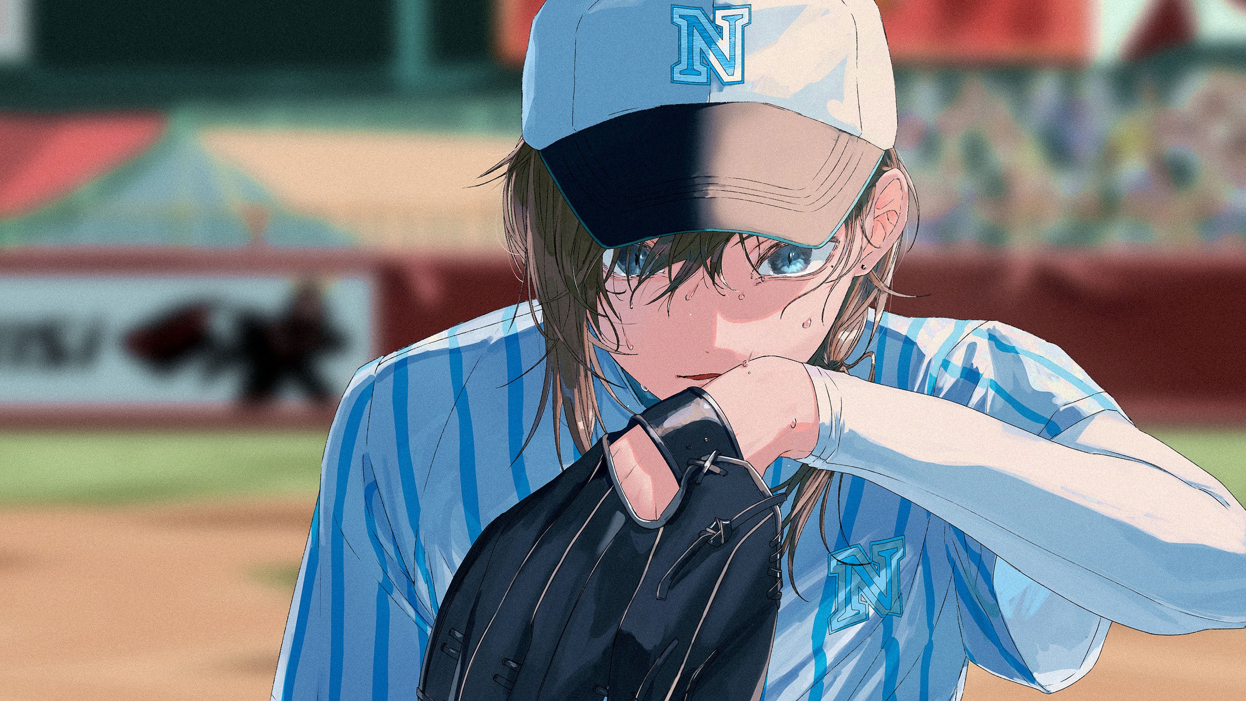 卡通人物 棒球 街球手