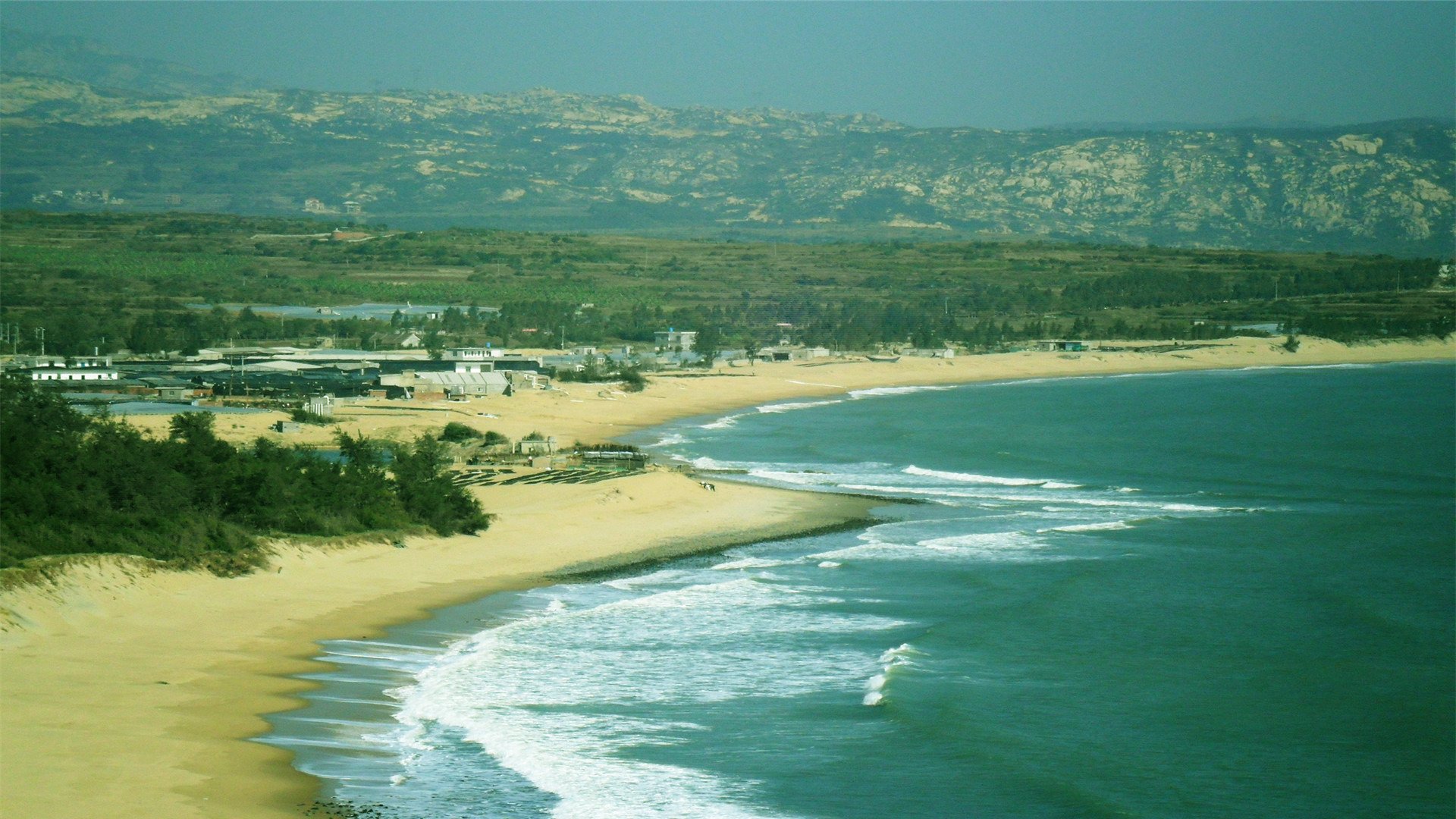 海洋天堂 海浪 沙滩 海滩 海湾