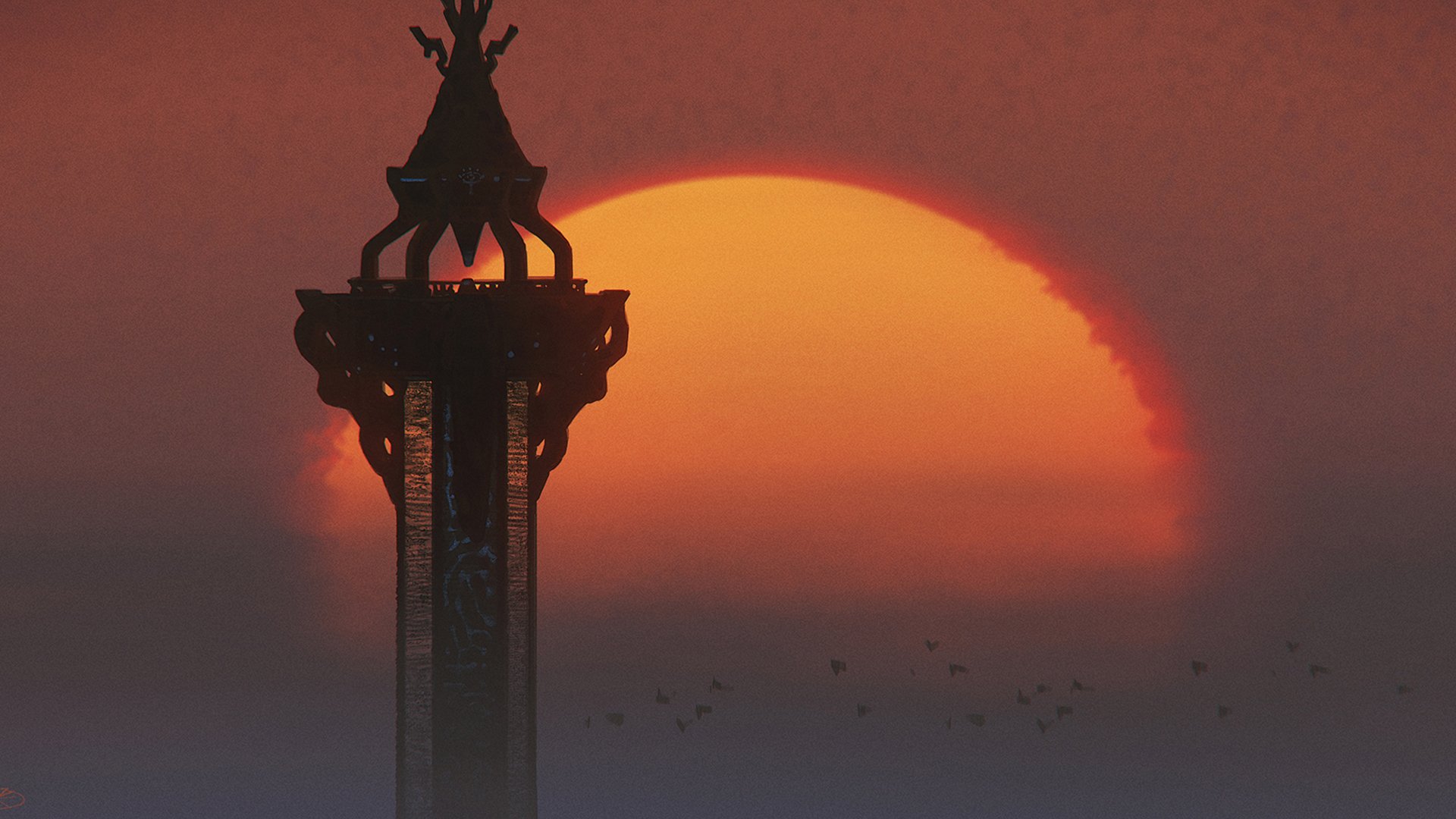 主机游戏 眺望之塔 红日