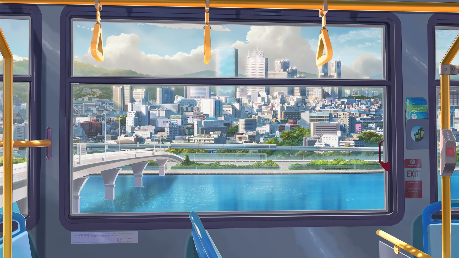 城市 大桥 公交 电车