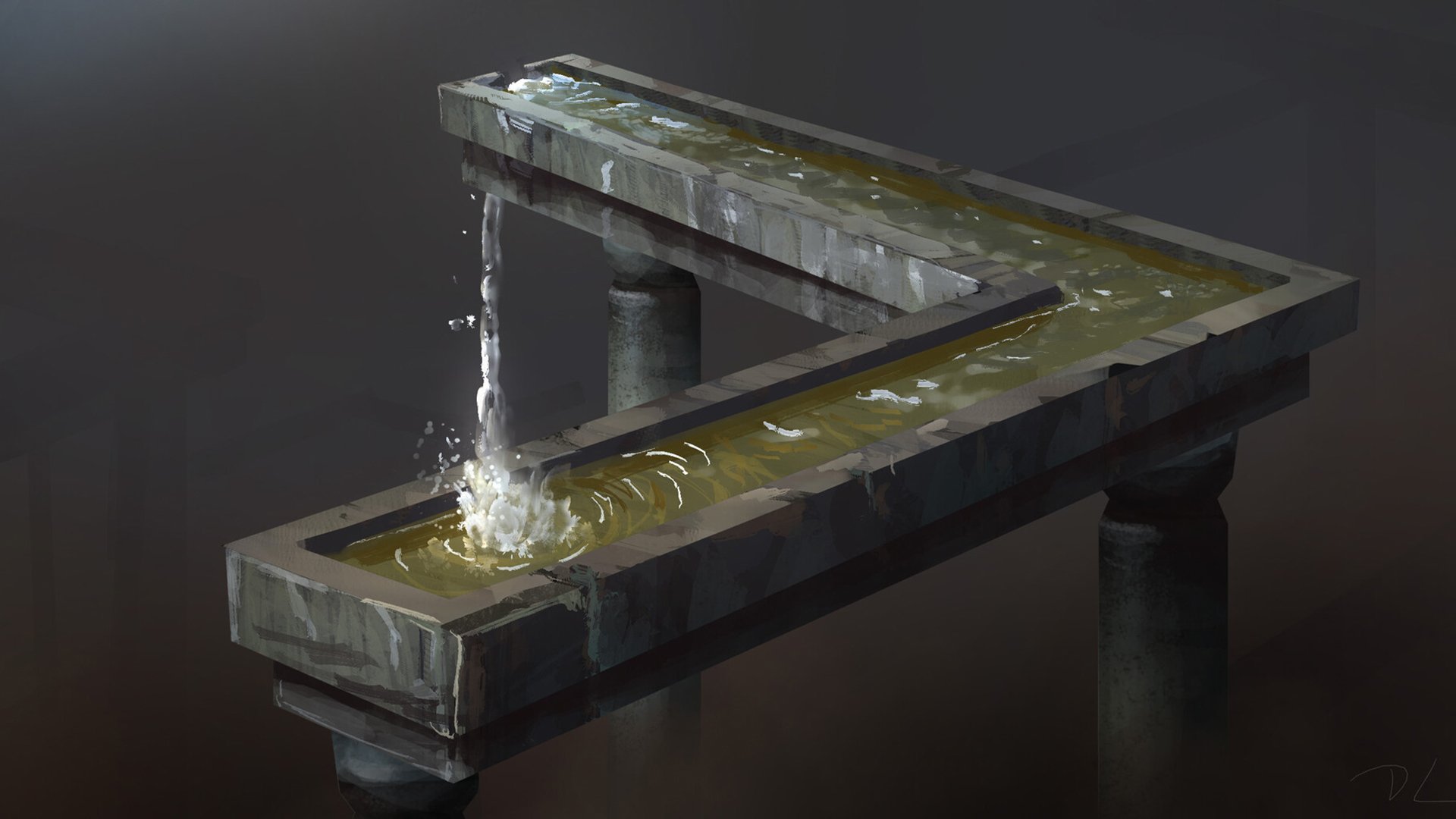 水槽 循环 创意