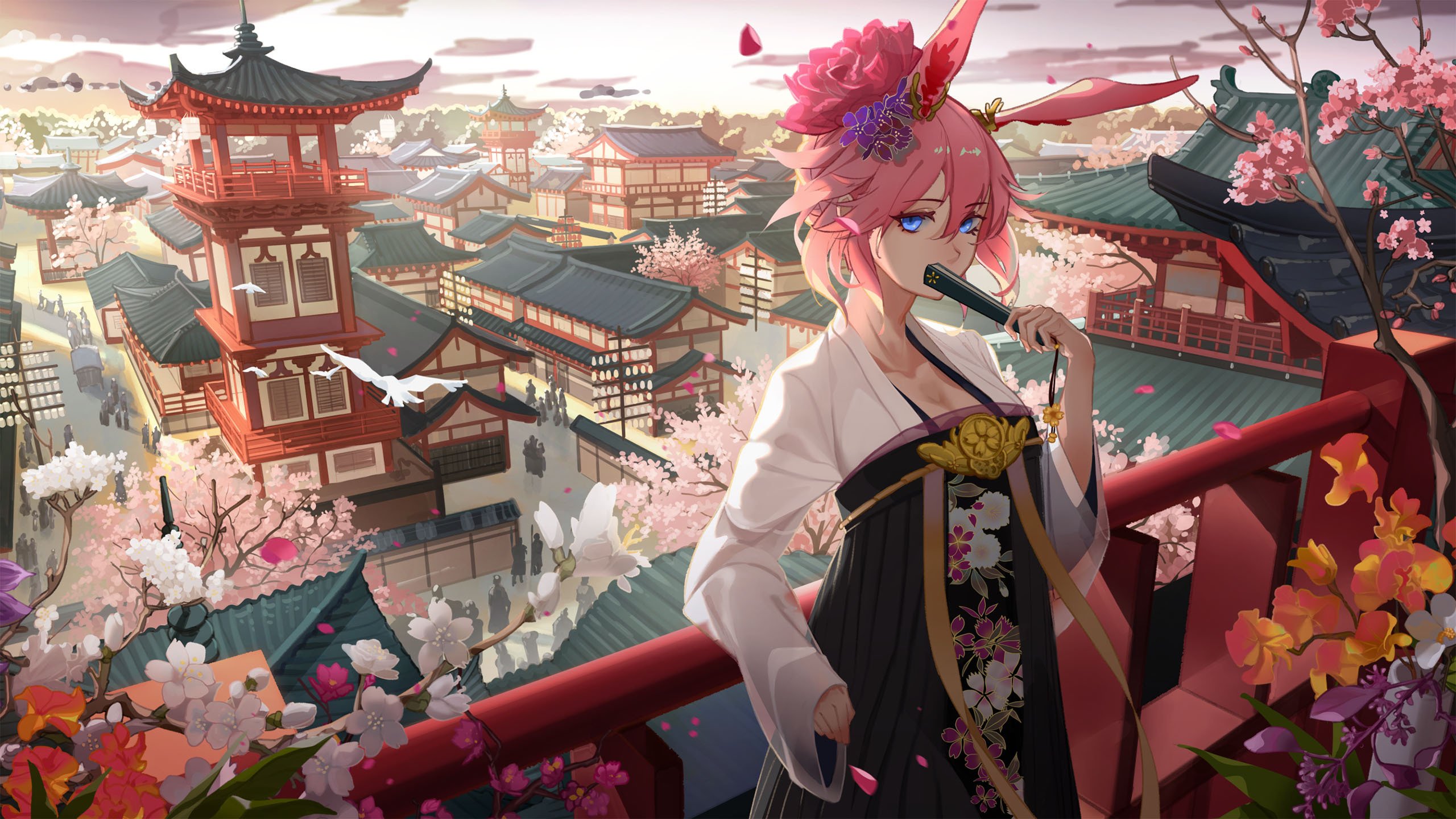 崩坏3 樱花 楼阁