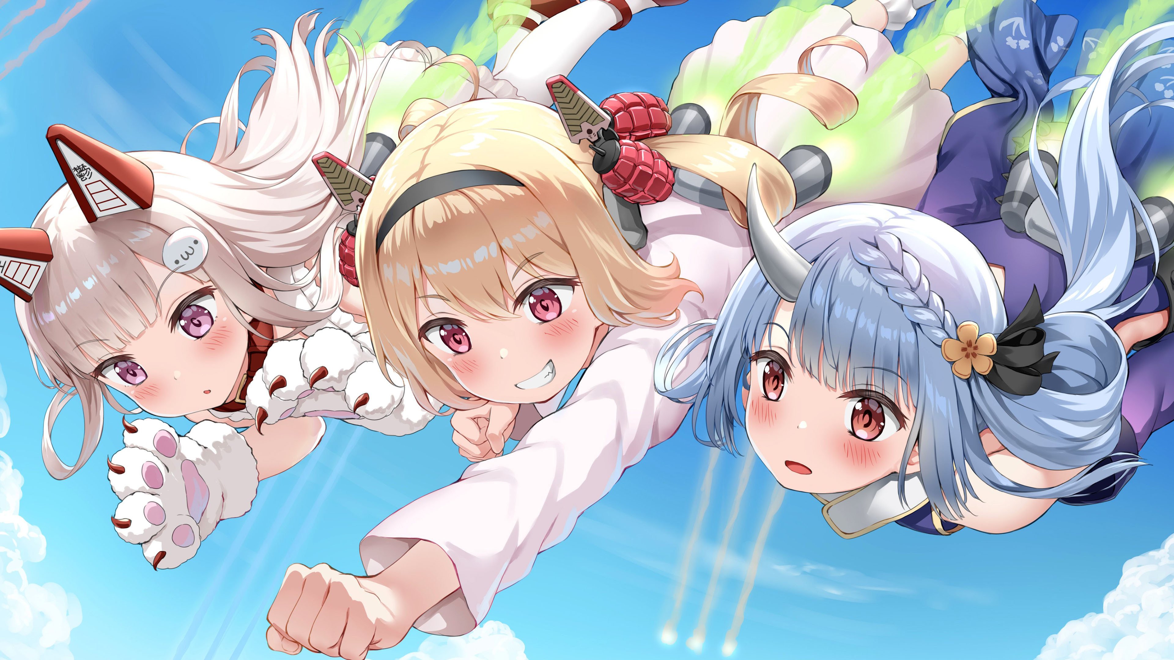 飞行 降落 可爱