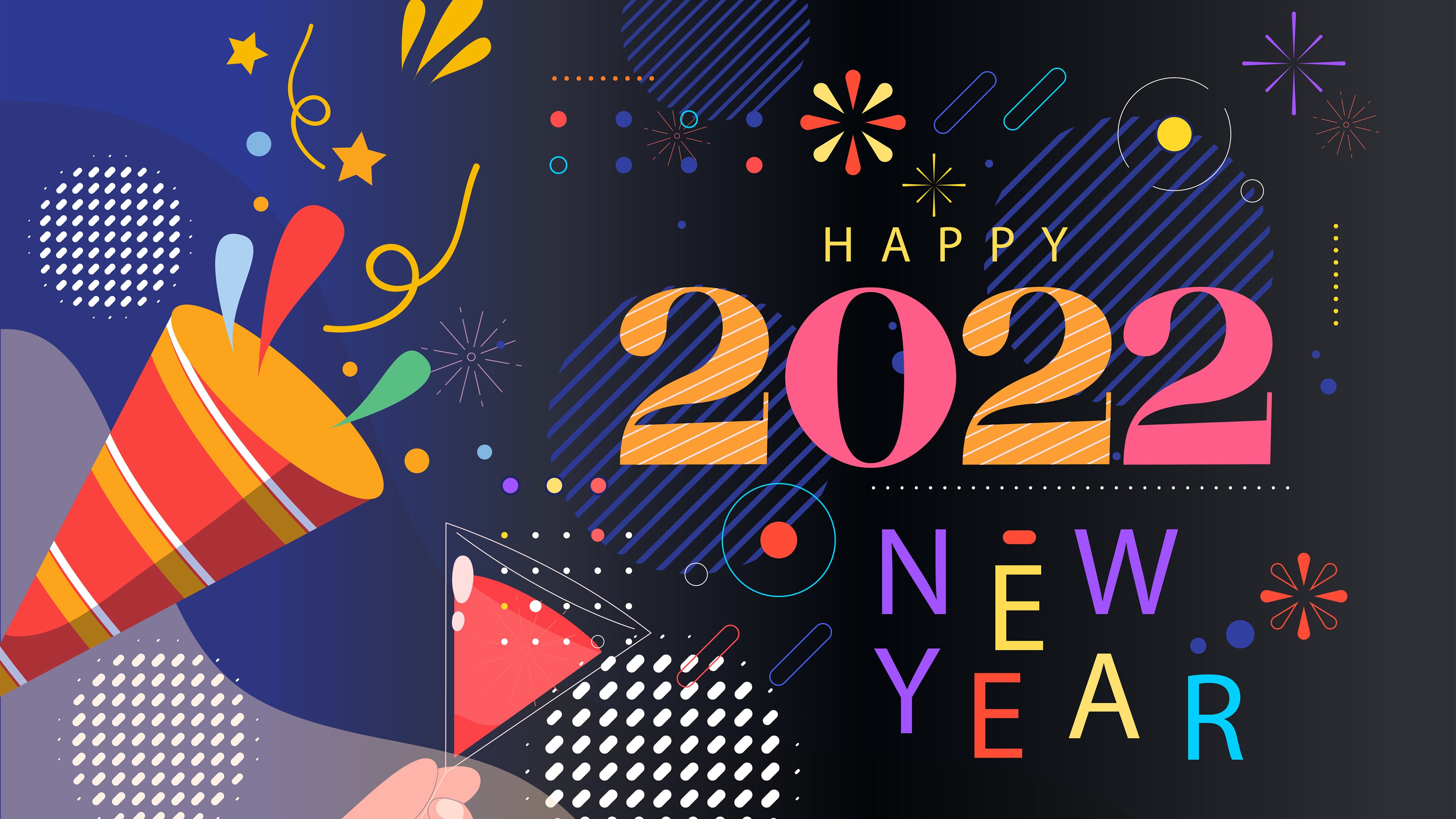 2022 海报 新年快乐 创意