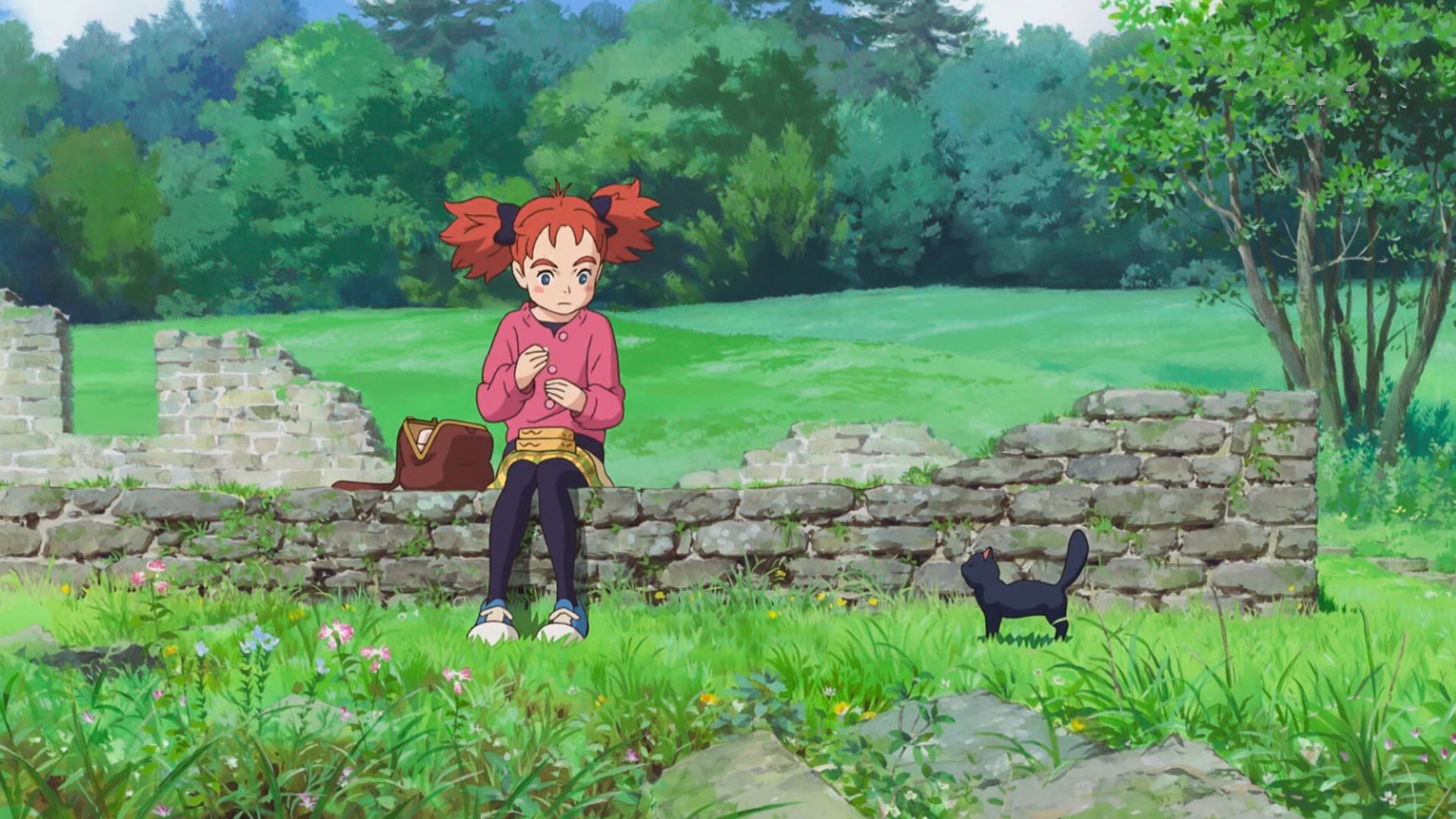 马莉 魔女之花 废墟 黑猫 公园