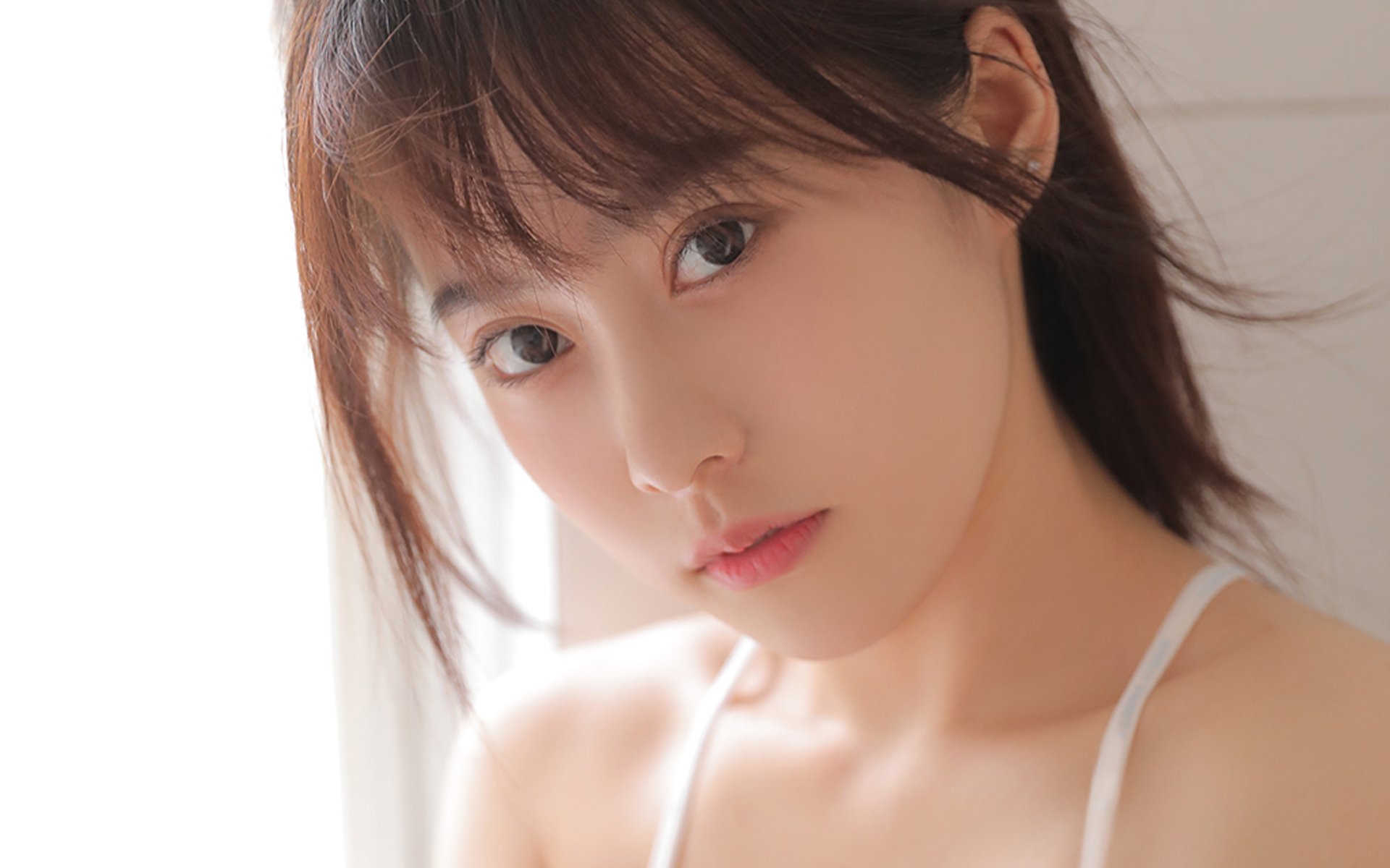 清纯 可爱 马尾 女神