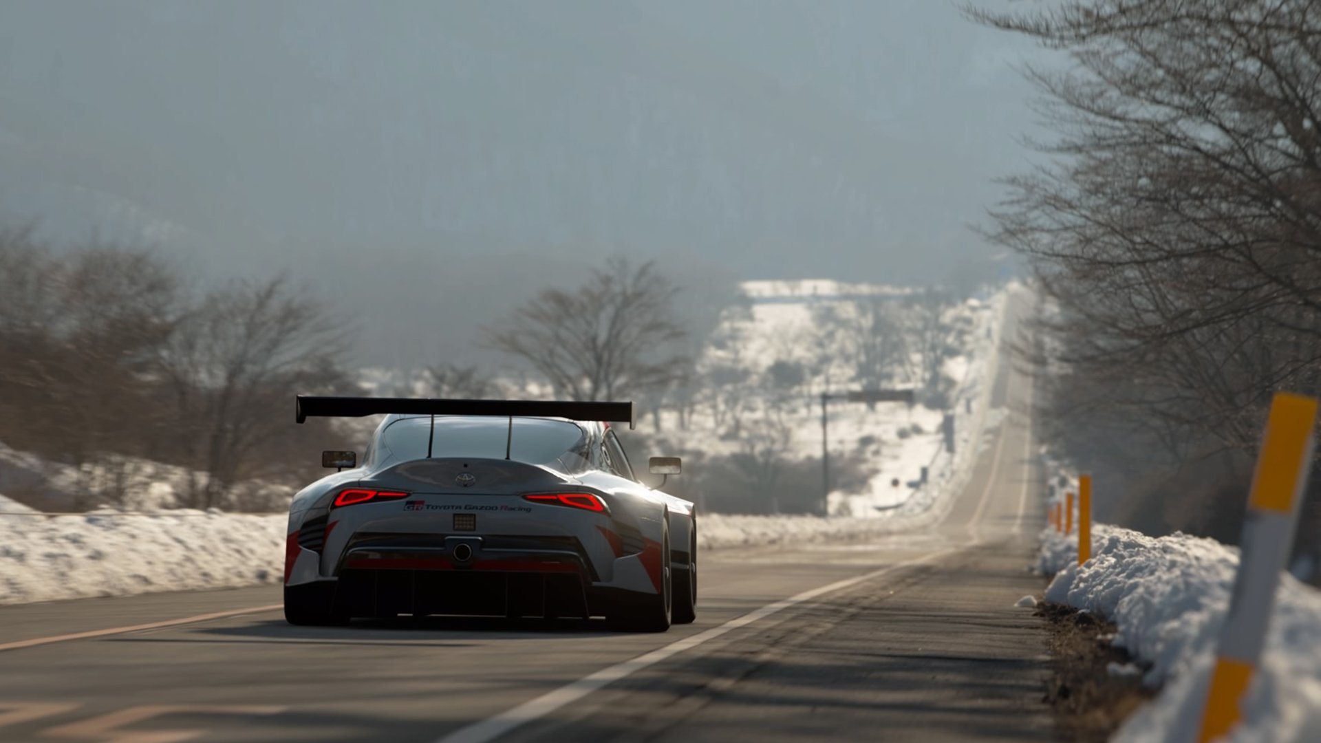 丰田 跑车 公路 尾翼