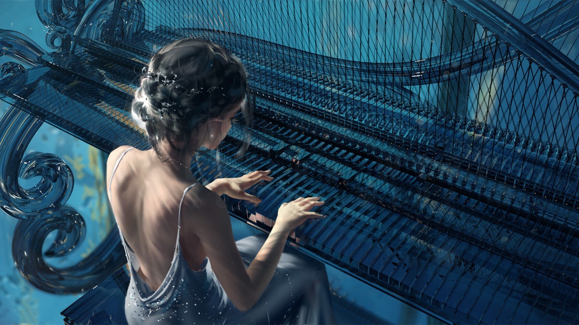 鬼刀 钢琴 公主 海琴音