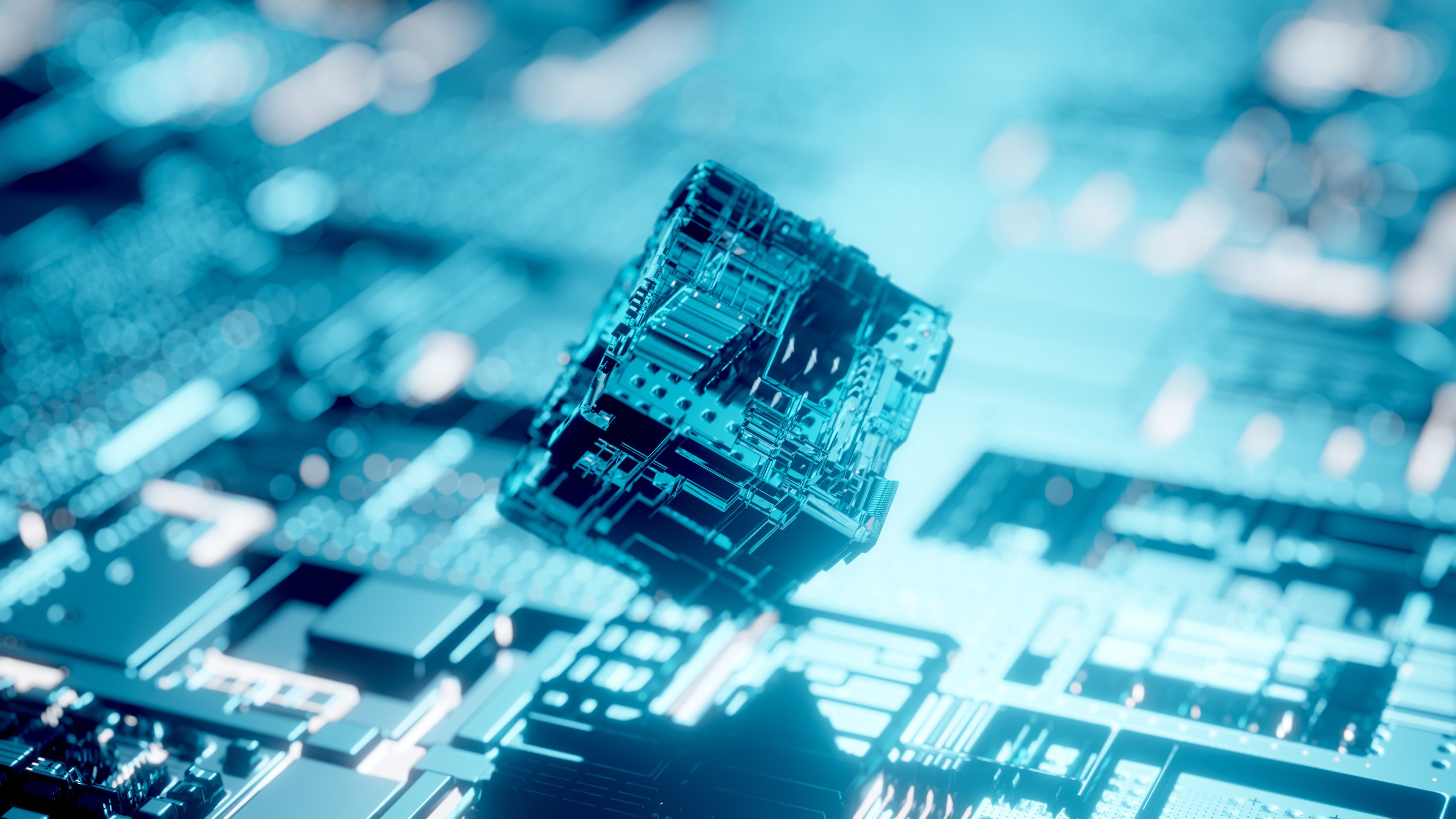 炫酷时尚 科技 芯片 电路