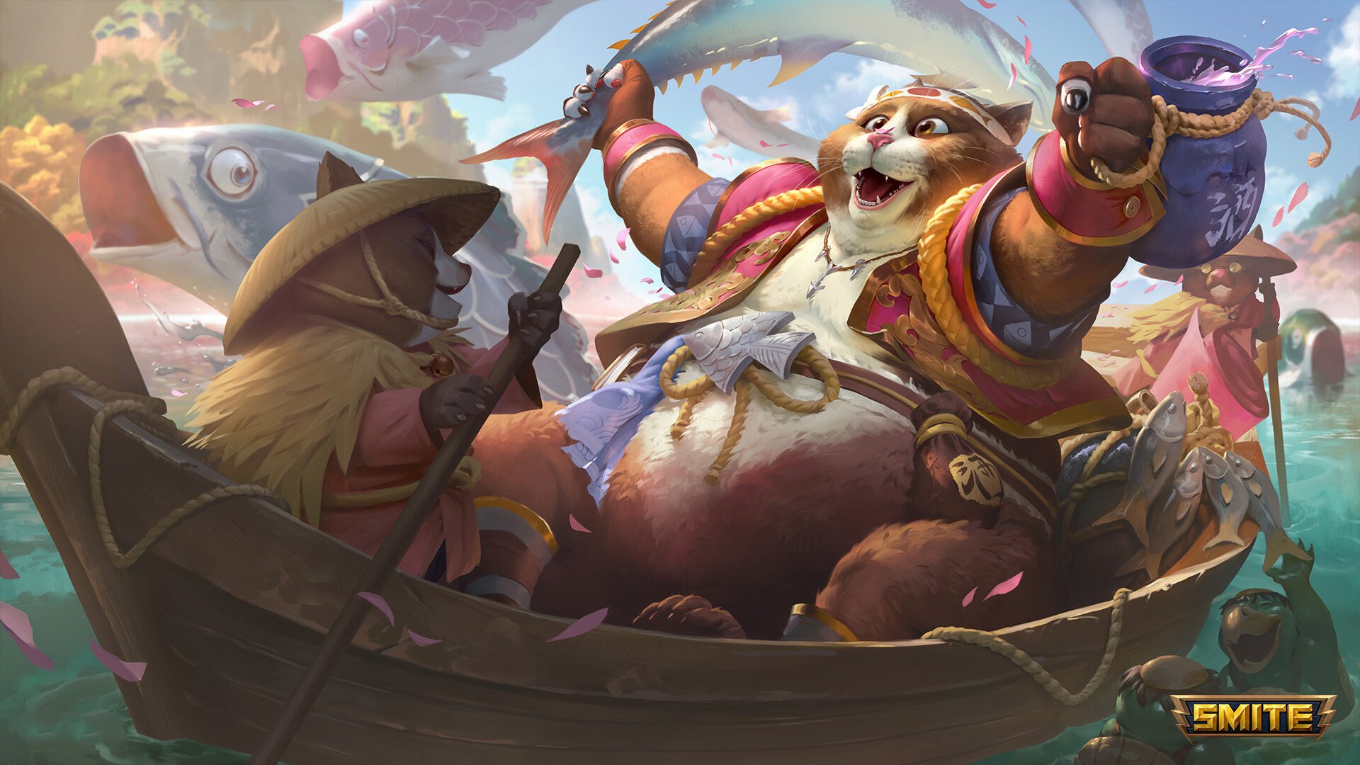 神之浩劫 猫咪 酒 鱼摆摆