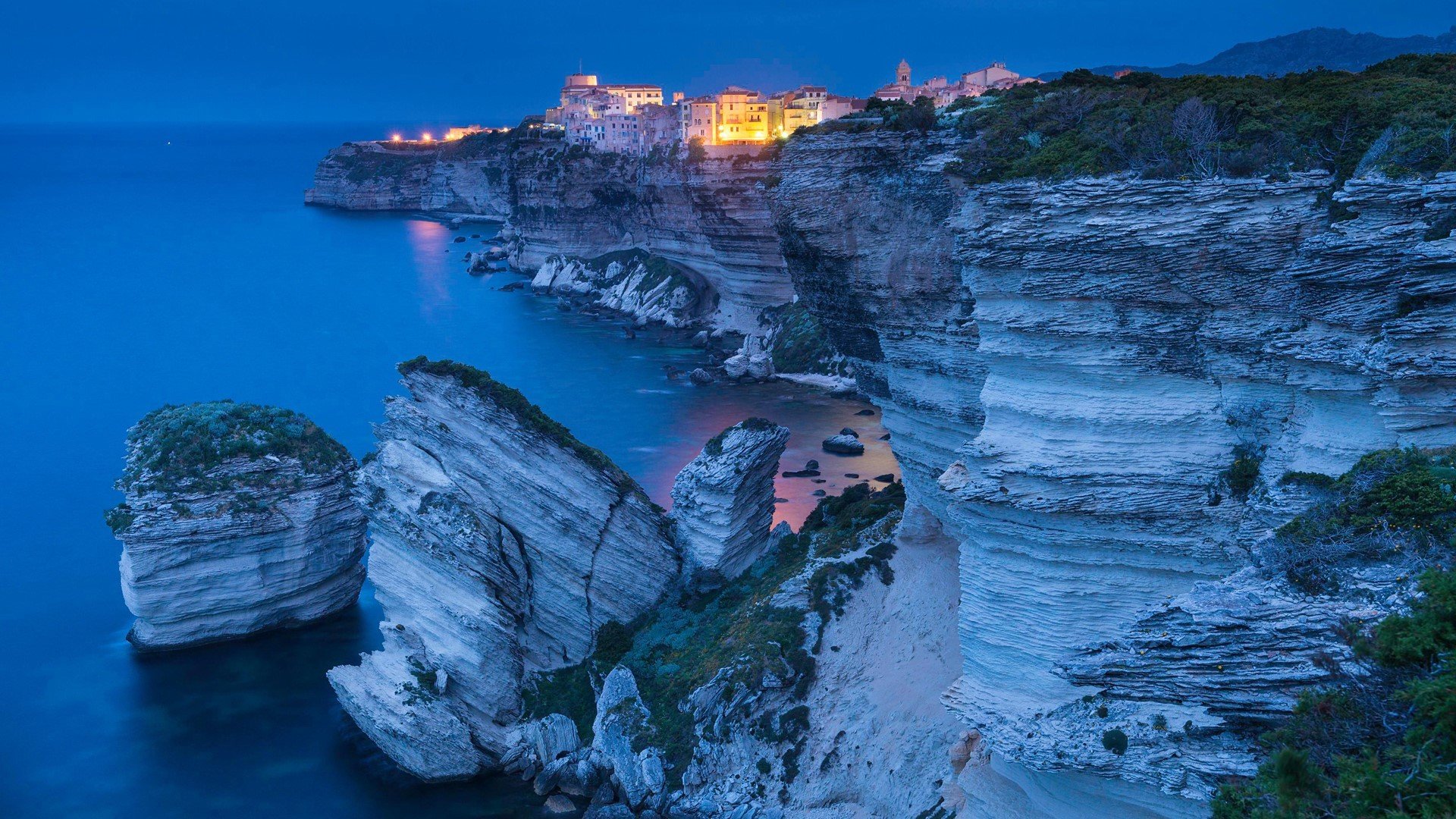 海洋天堂 城市夜景
