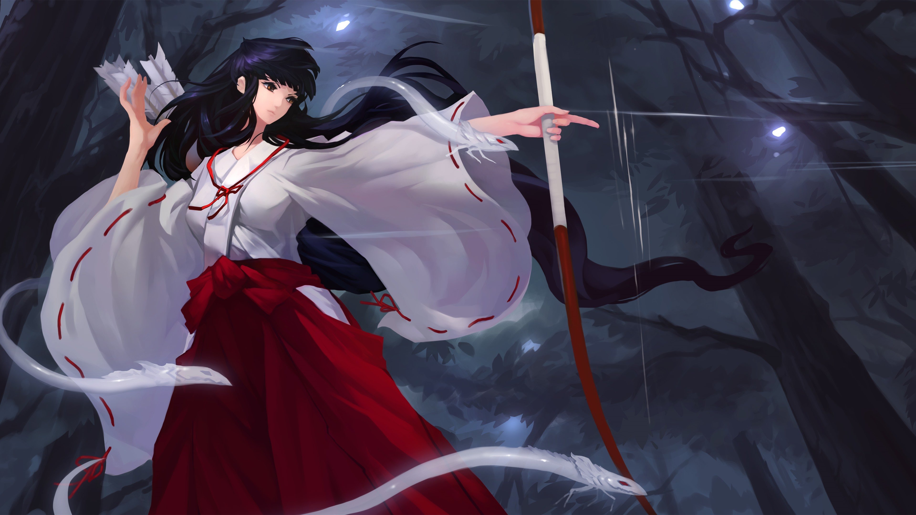 犬夜叉 日暮戈薇 阿离 弓箭