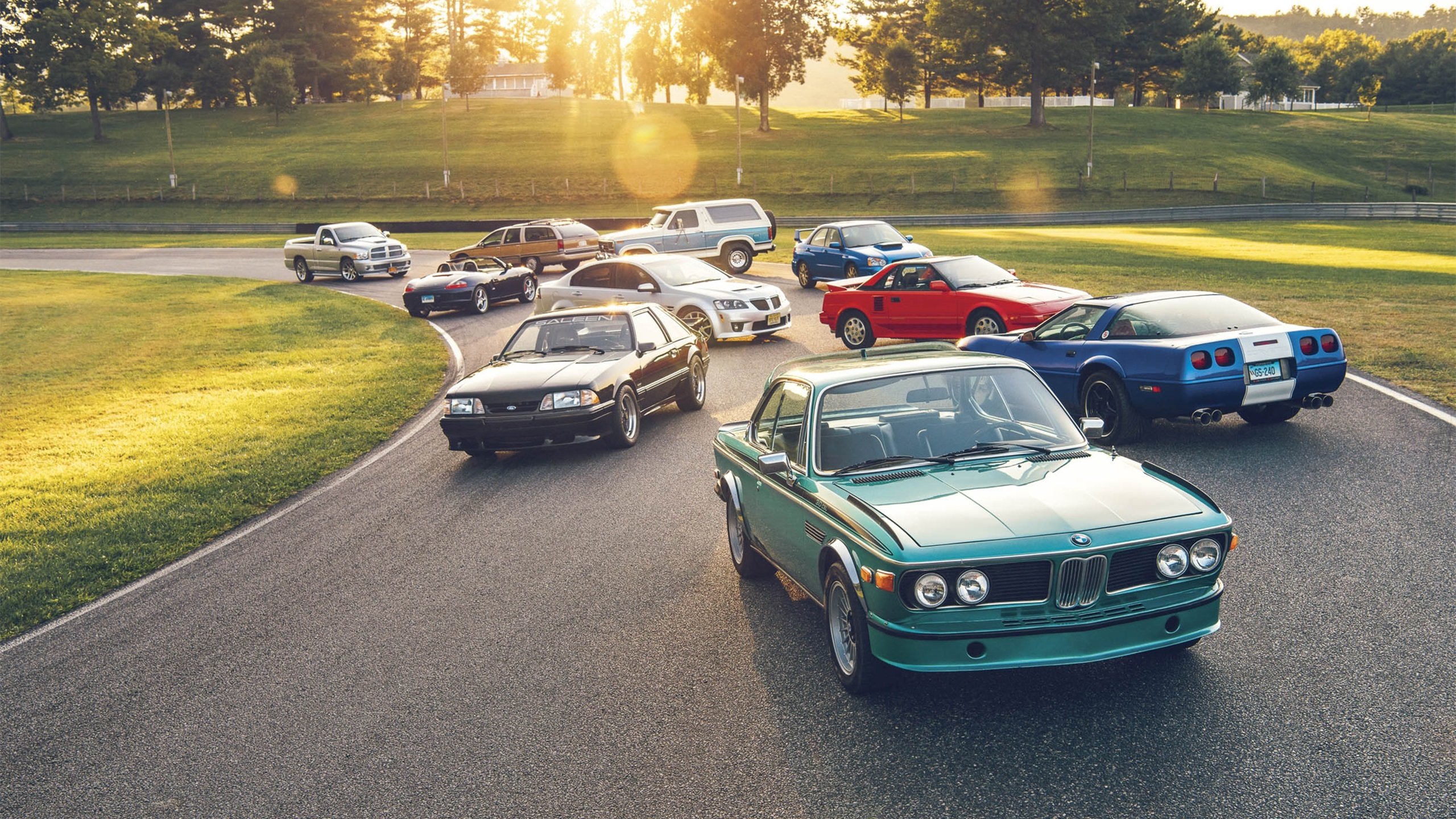 公路 车展 复古汽车