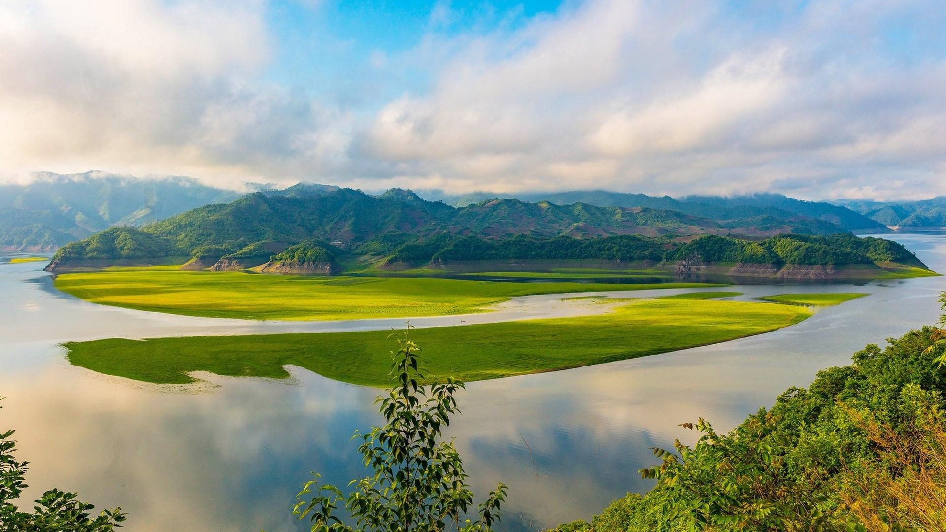 自然风光 东北 青山 绿水