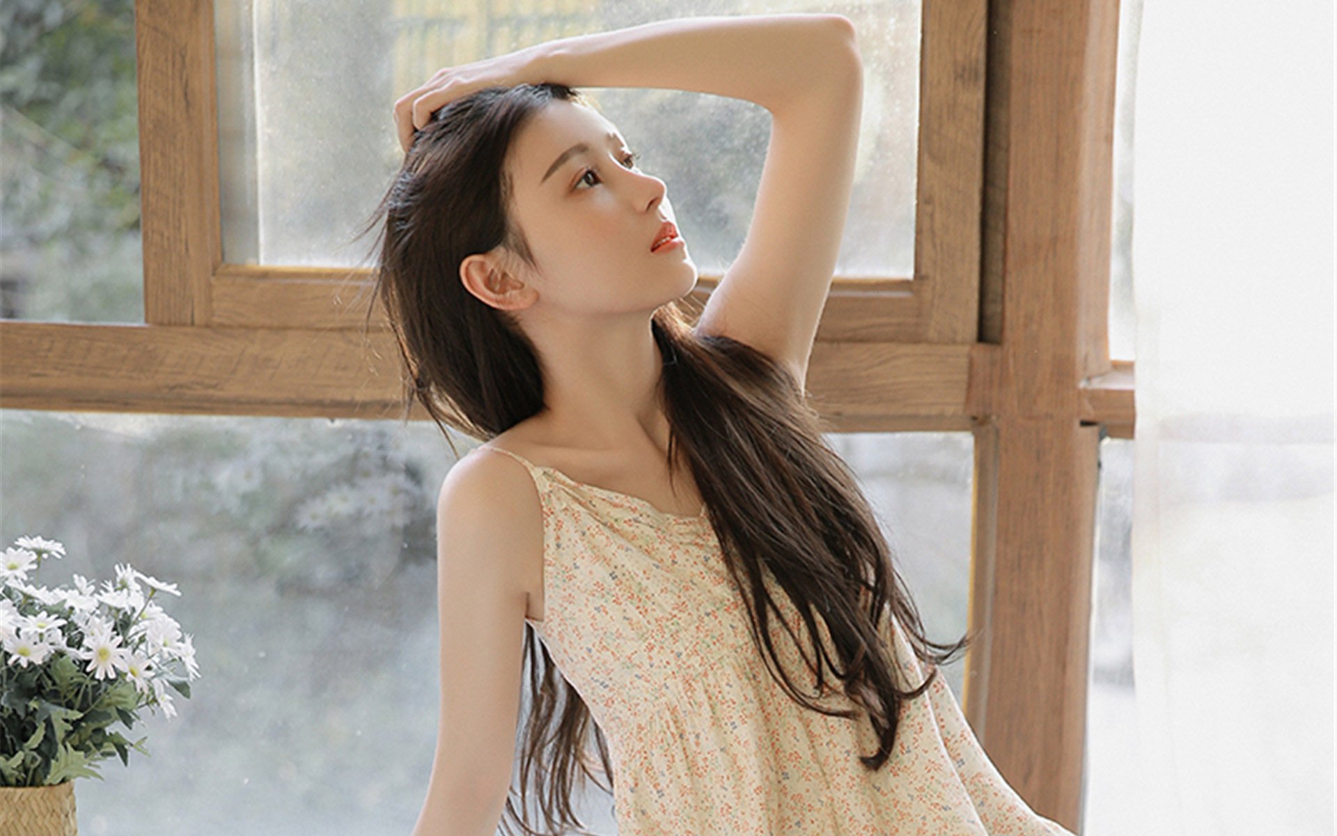 清纯 长发 可爱 女孩