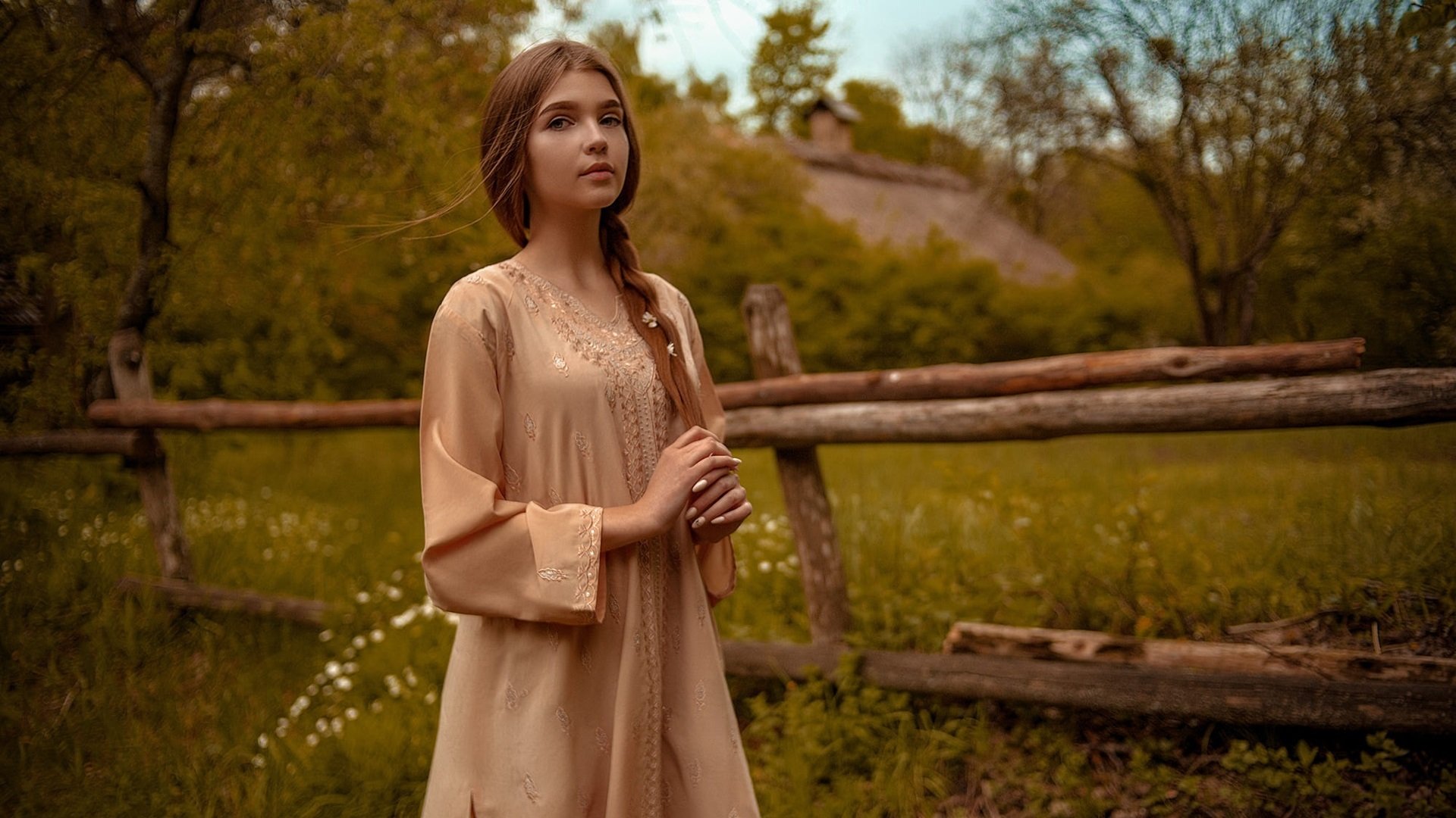 欧美女神 乡村 金发