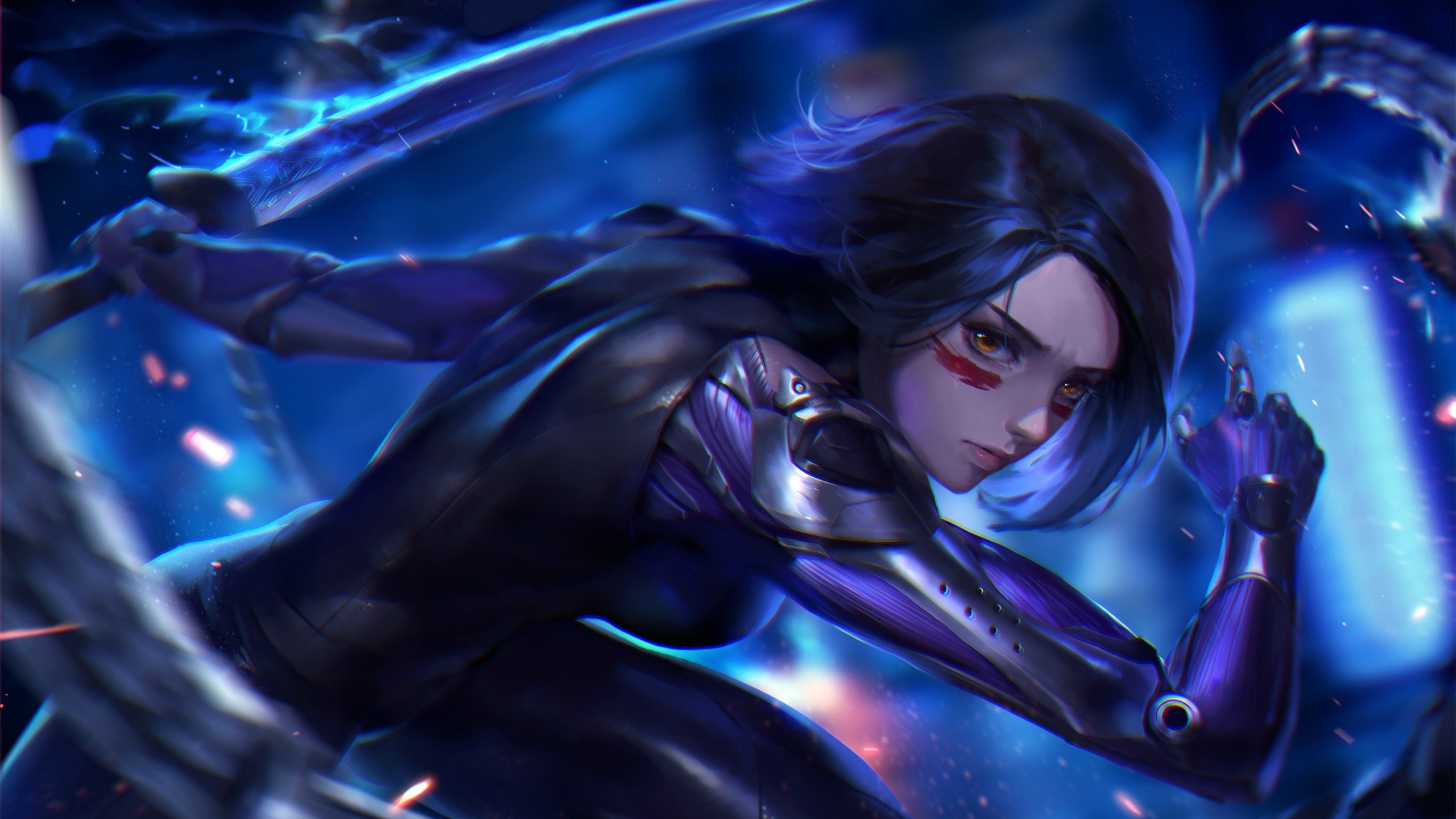 阿丽塔 战斗天使 机器人 战士