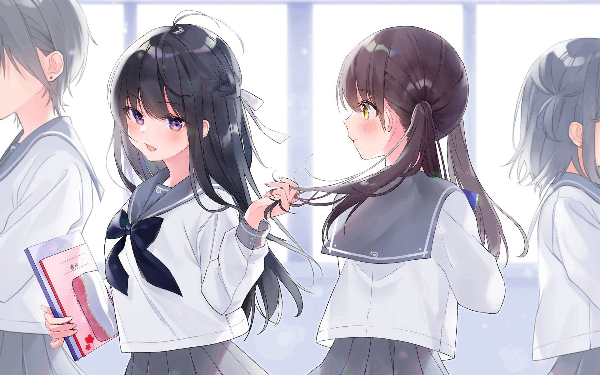 二次元 校园 校服 制服 学妹