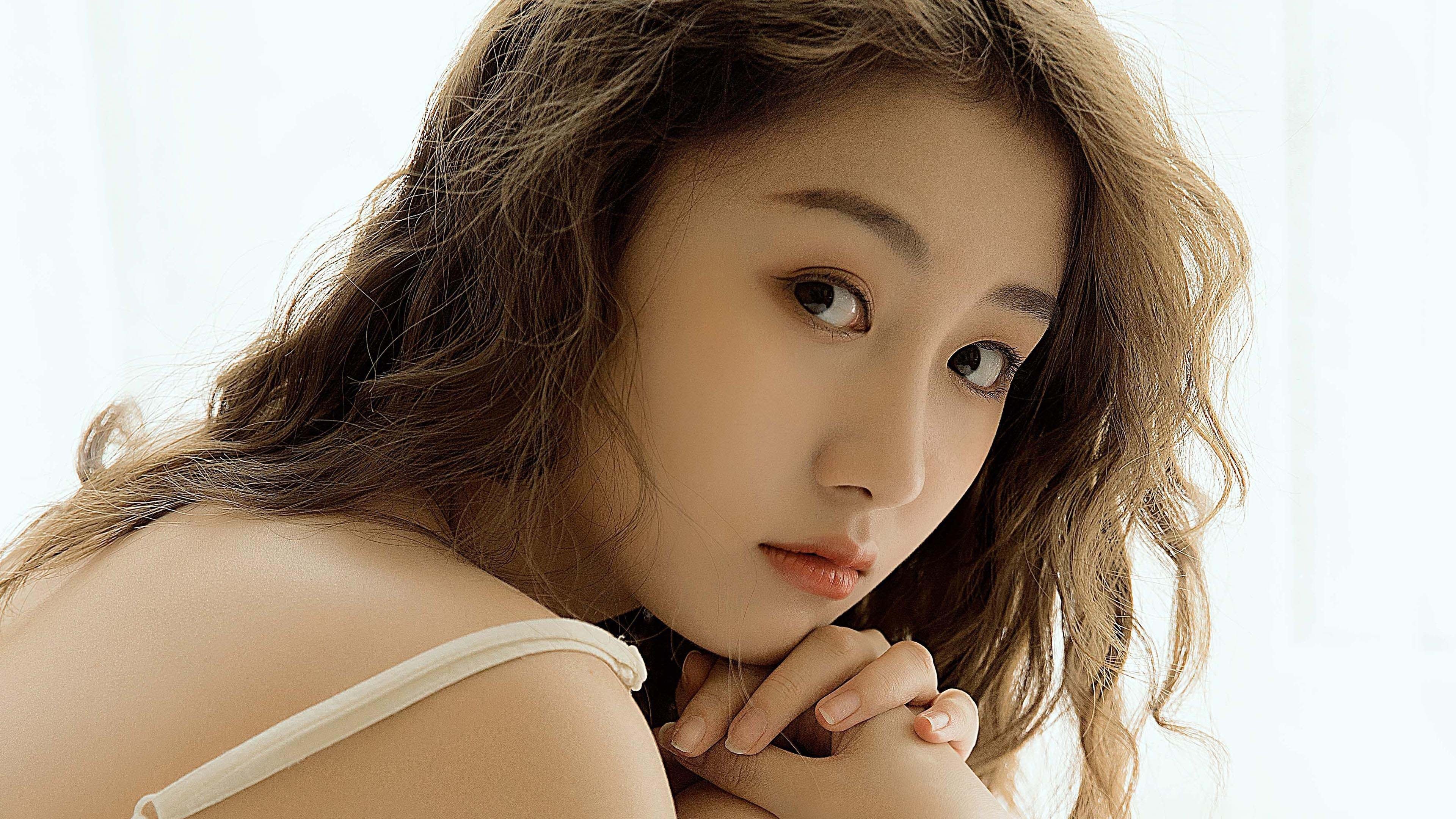 性感女神 阳光 长发 养眼