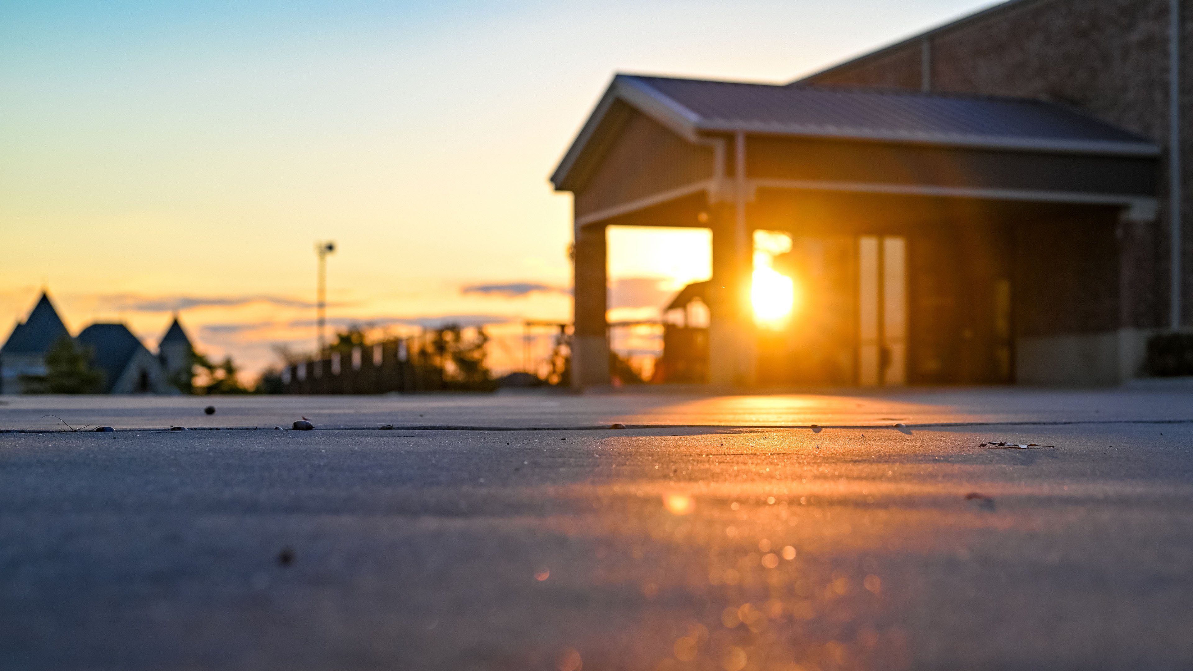 静物写真 日出 地面 太阳升起
