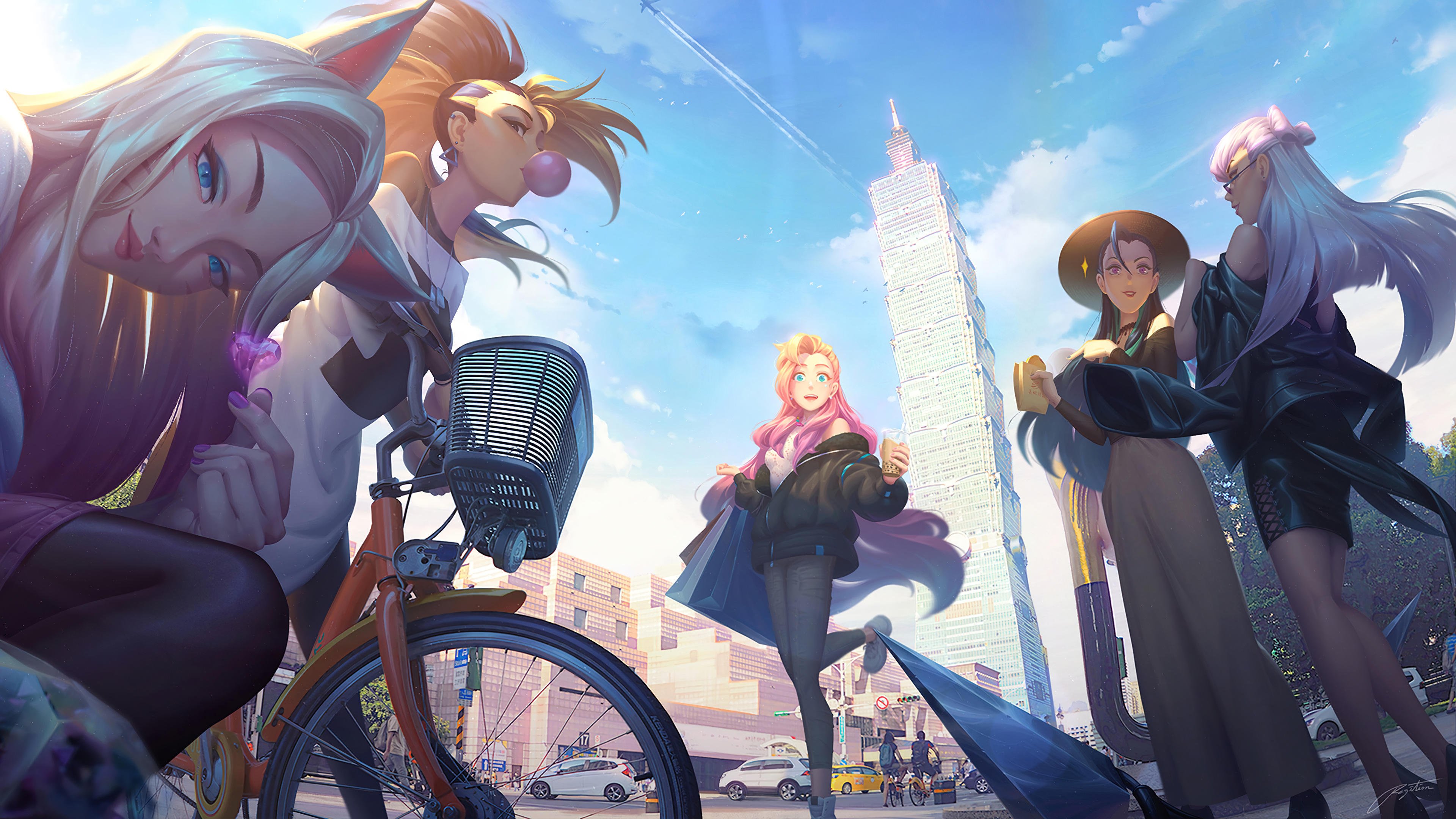 英雄联盟 lol KDA 阿狸 阿卡丽 萨勒芬妮 卡莎 伊芙琳